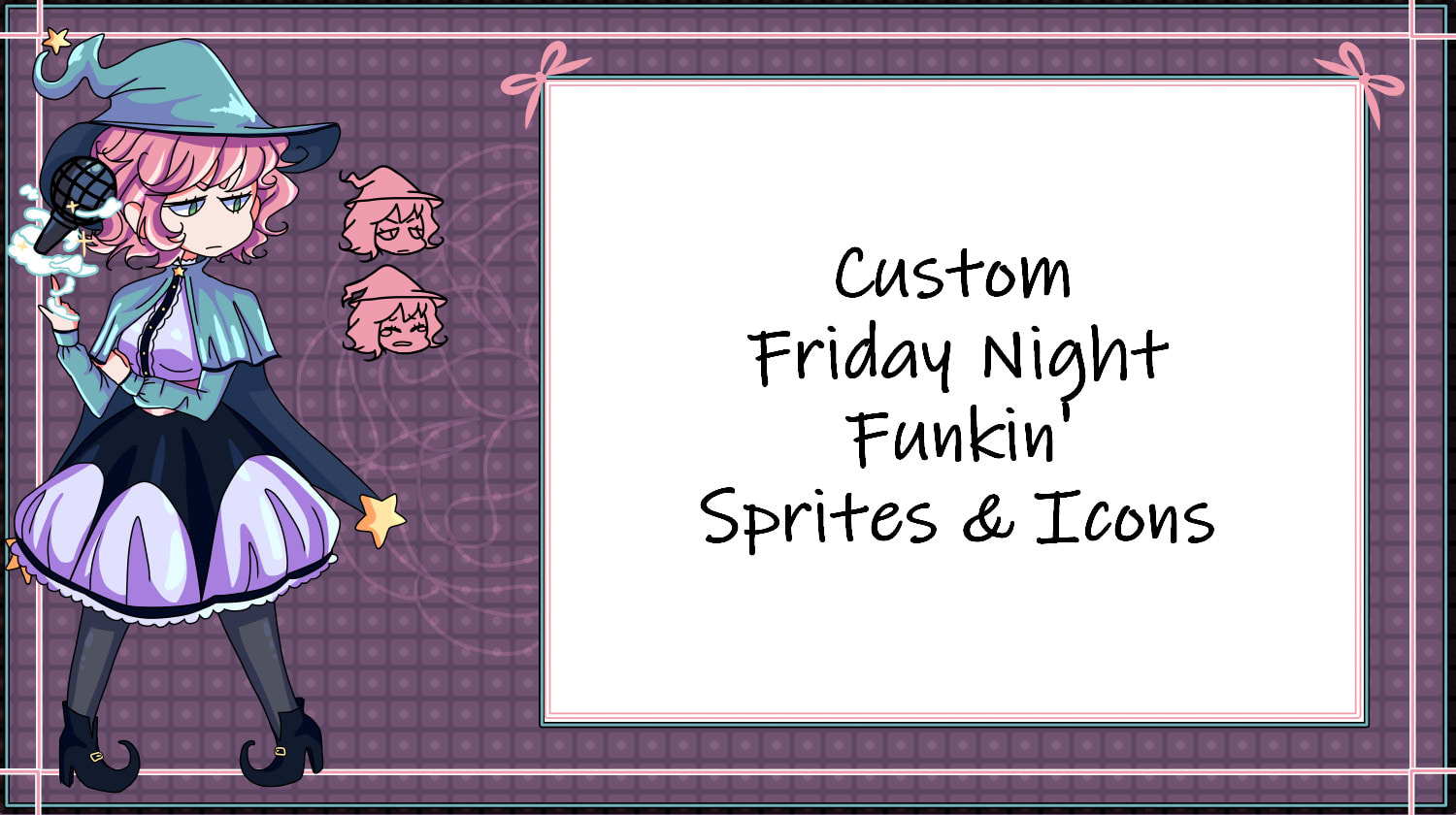 Make You A Custom Friday Night Funkin Sprite Or Sprite Sheet By Blossomstea Fiverr