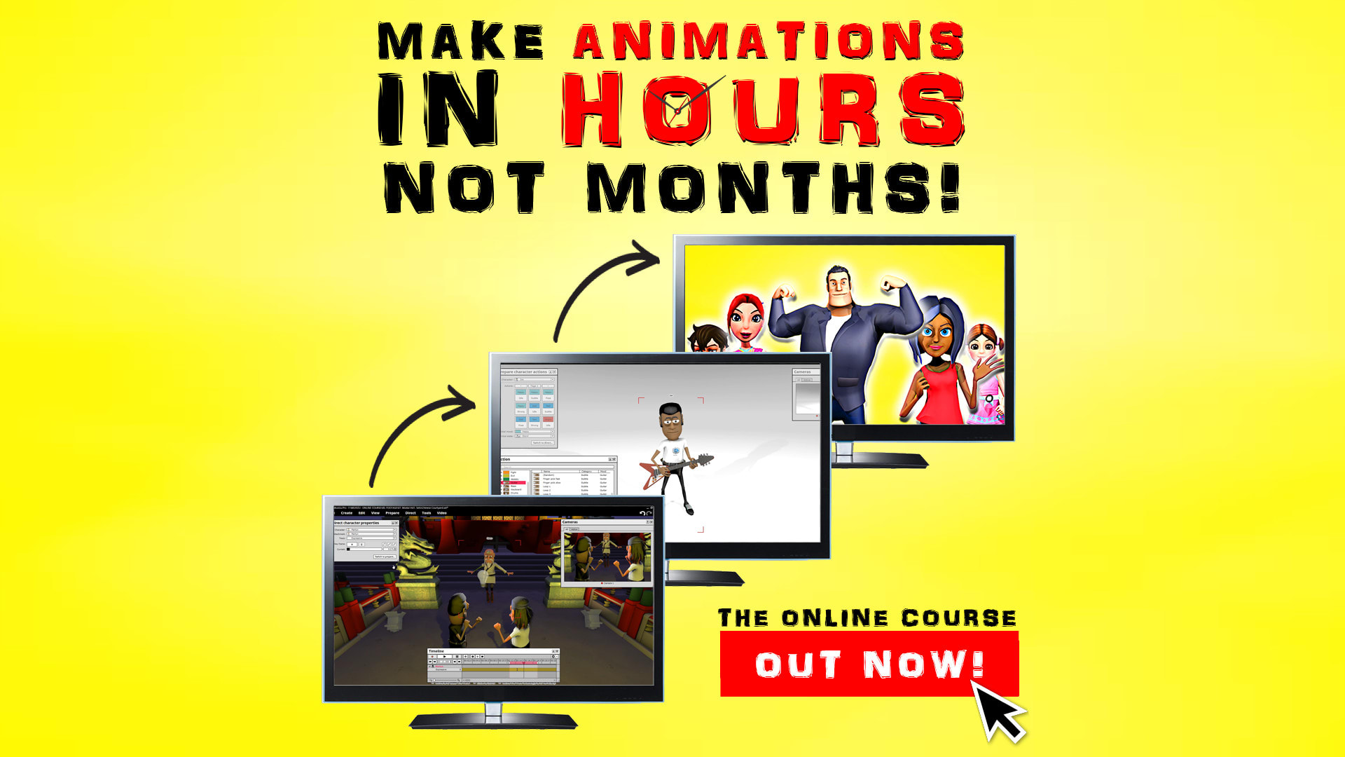 Send you our online course how to 3d animate with muvizu by Raghnalltuathai  | Fiverr