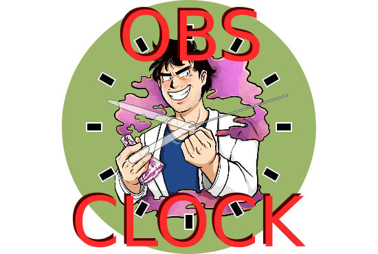 Make obs branded clock widget by Terranceban | Fiverr