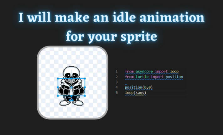 My sans sprite sheet! This is free to use for any game/animation