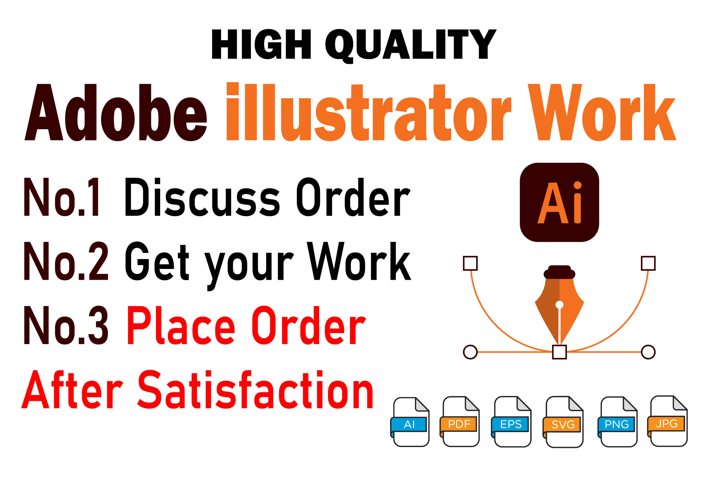 Do Any Illustrator Work Svg Pdf Ai Eps By Ayeshameher167 Fiverr