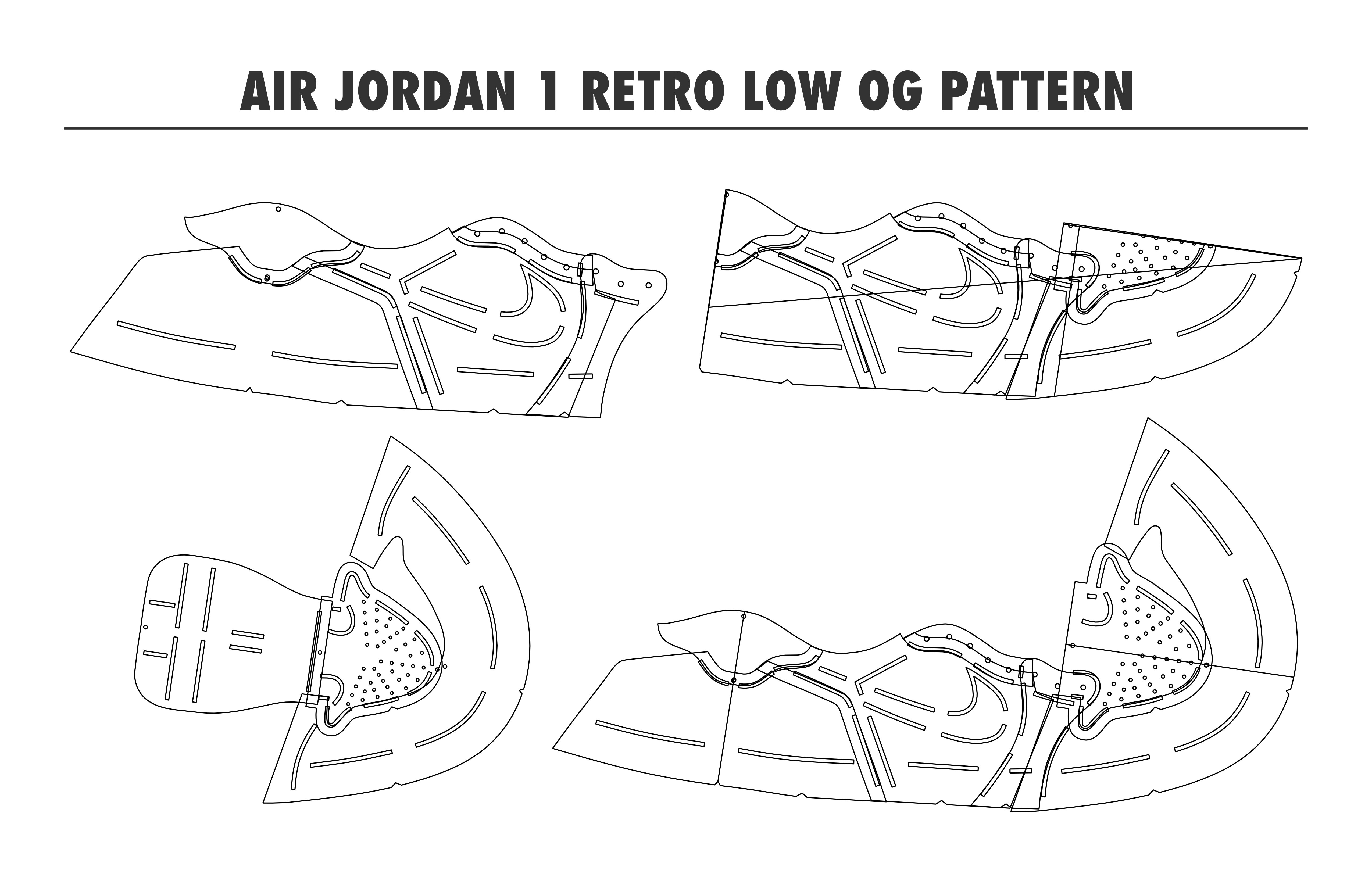 make you an air jordan 1 pattern
