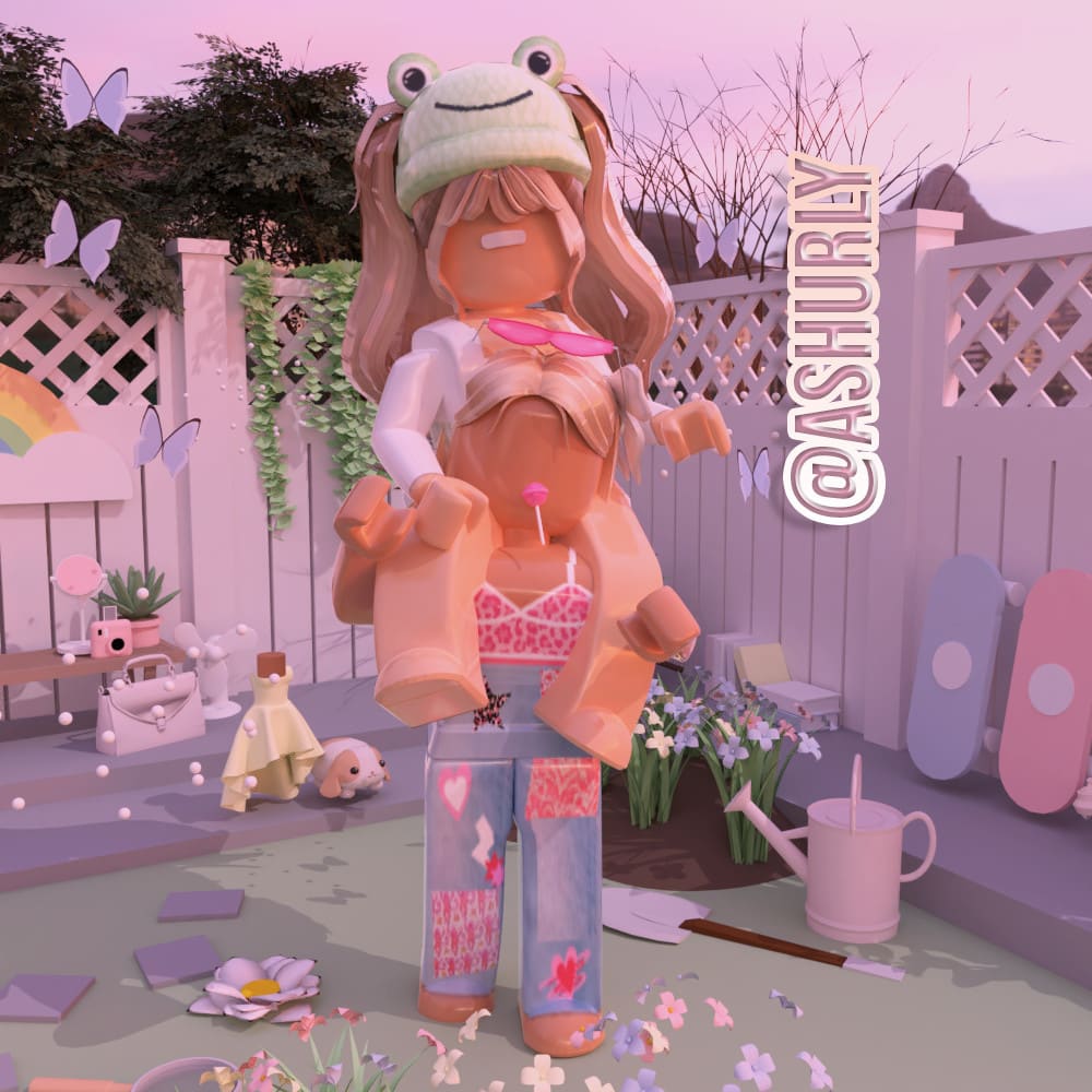 Replying to @🤍CBDA🤍 so cute! 💜 #roblox #robloxgfx #gfx #blender #, hey come on is your memory