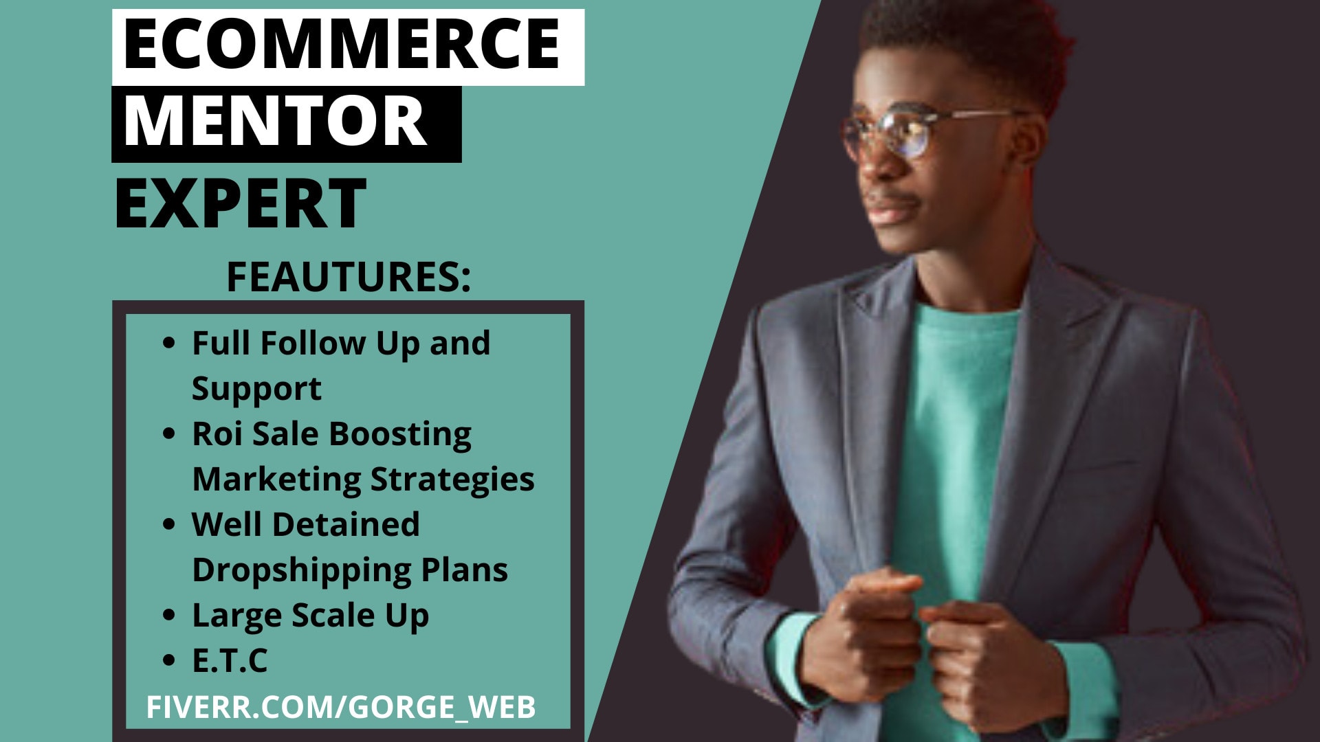 Mand Søg angre Be your ecommerce mentor and dropshipping coach for shopify store  management by Gorge_web | Fiverr