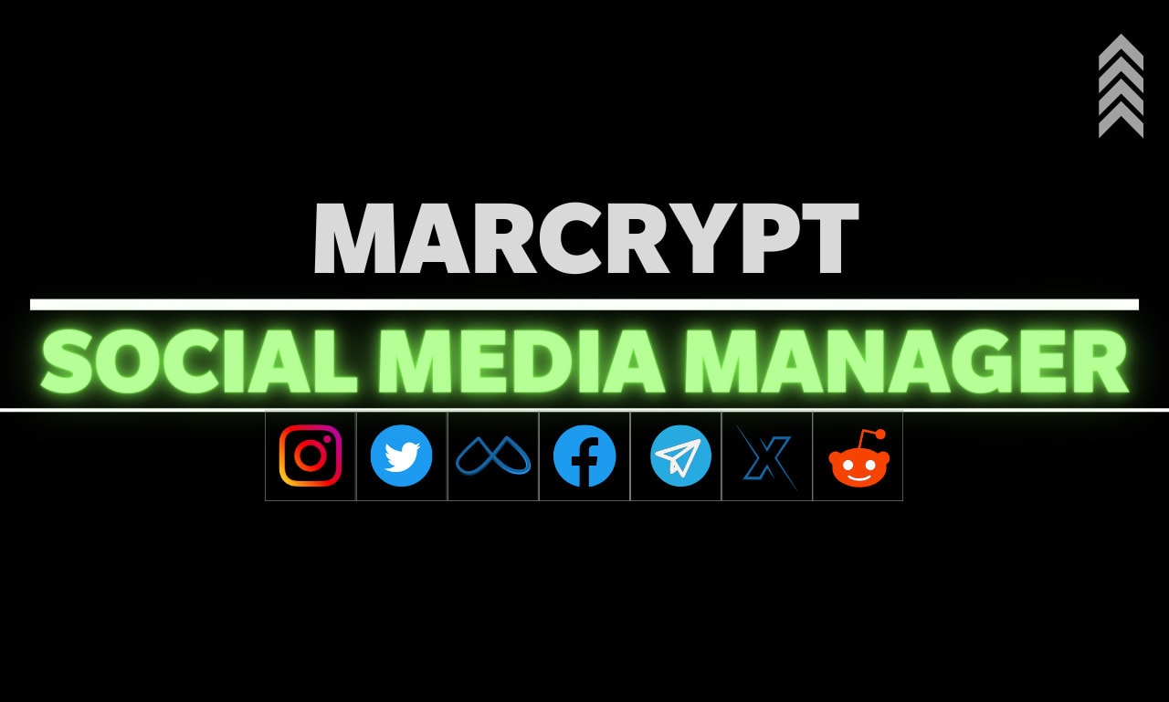 Be your crypto social media content manager by Marcrypt | Fiverr