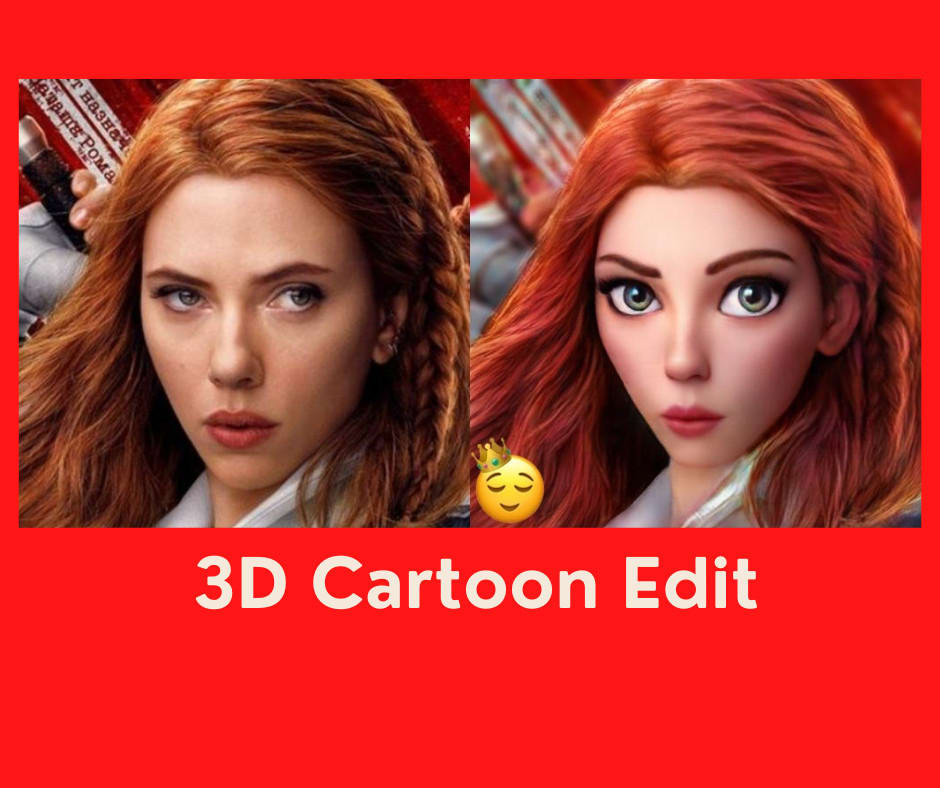 Do photoshop 3d cartoon editing by Mrjaden | Fiverr