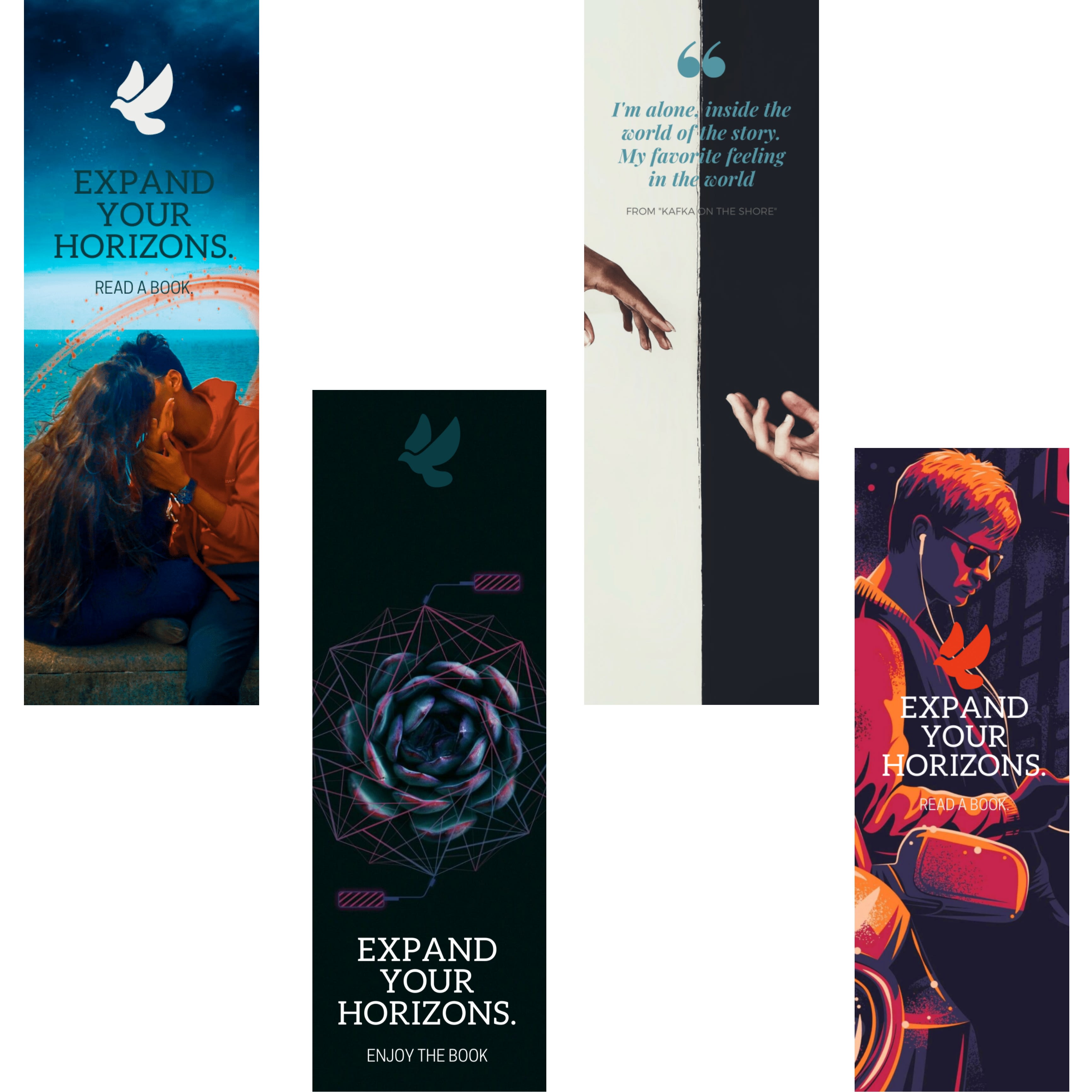 make bookmark design printable and aesthetic by abhijeetsing307 fiverr