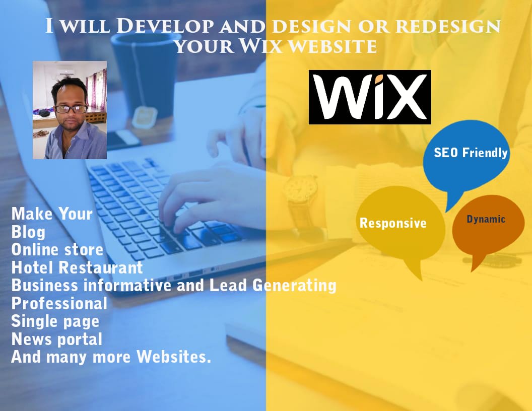 Develop Design or Redesign Your Wix Website