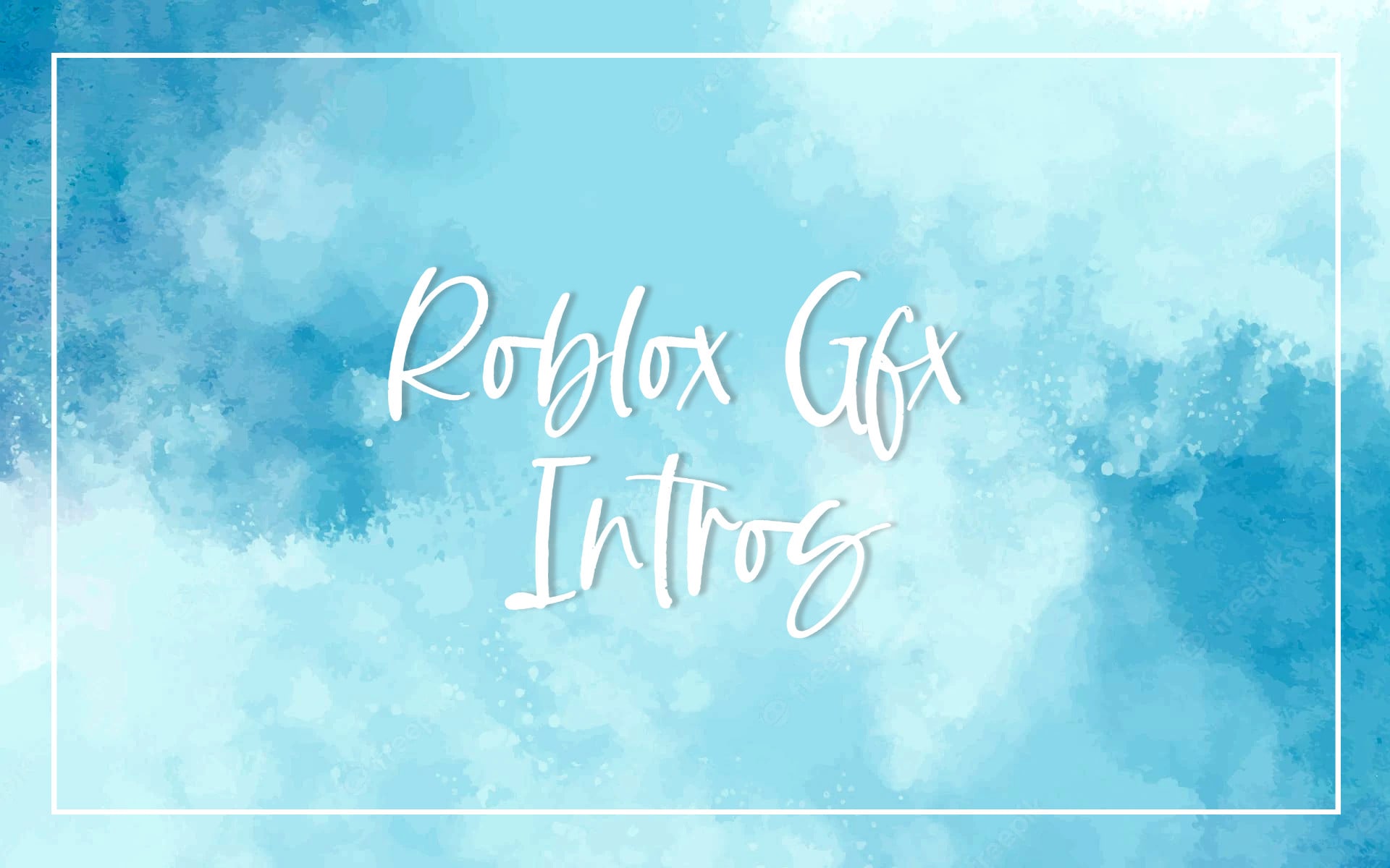 4 Free ROBLOX GFX INTROS!, (No Text)