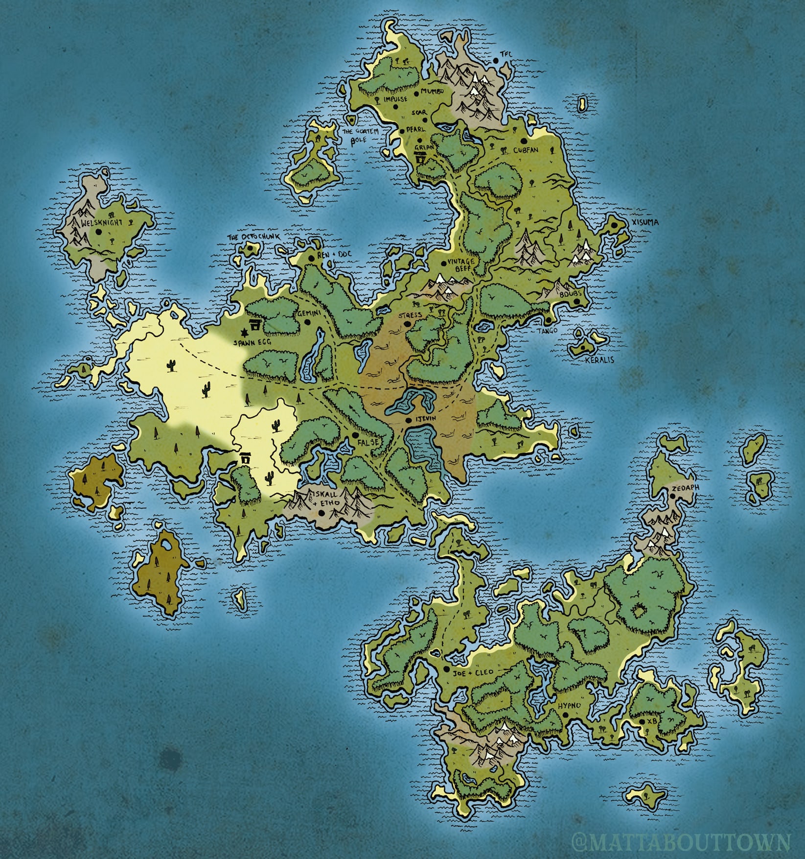 Draw A Fantasy Style Map Of Your Minecraft Or Fantasy World 