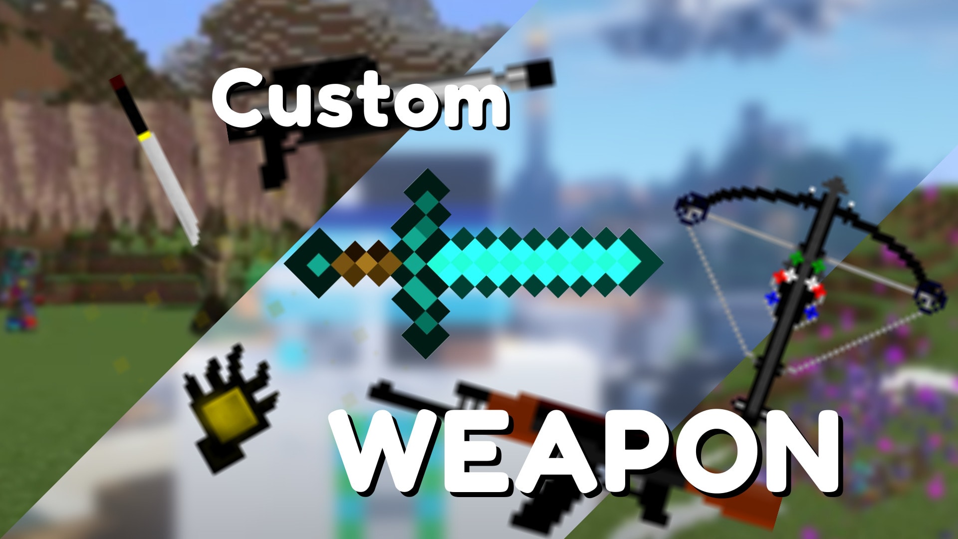 Makes You A Minecraft Custom Weapon By Ezepar Fiverr
