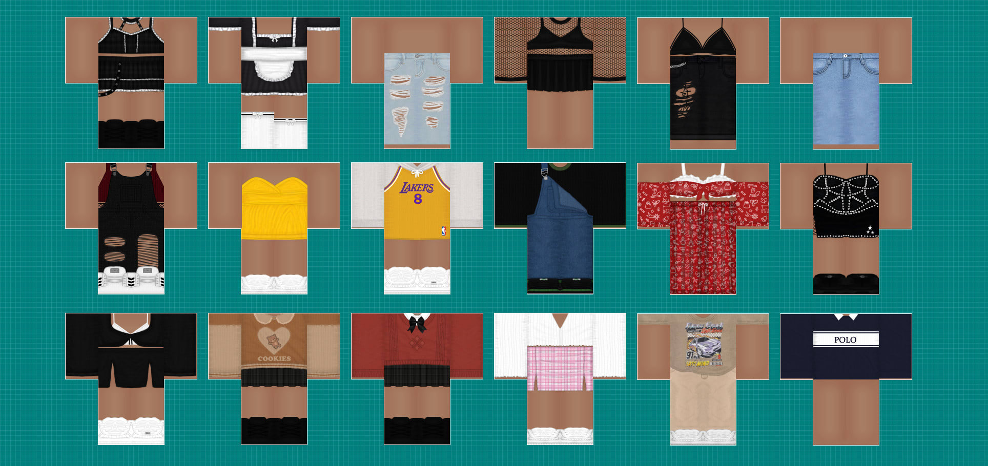 make roblox clothes for you to sell