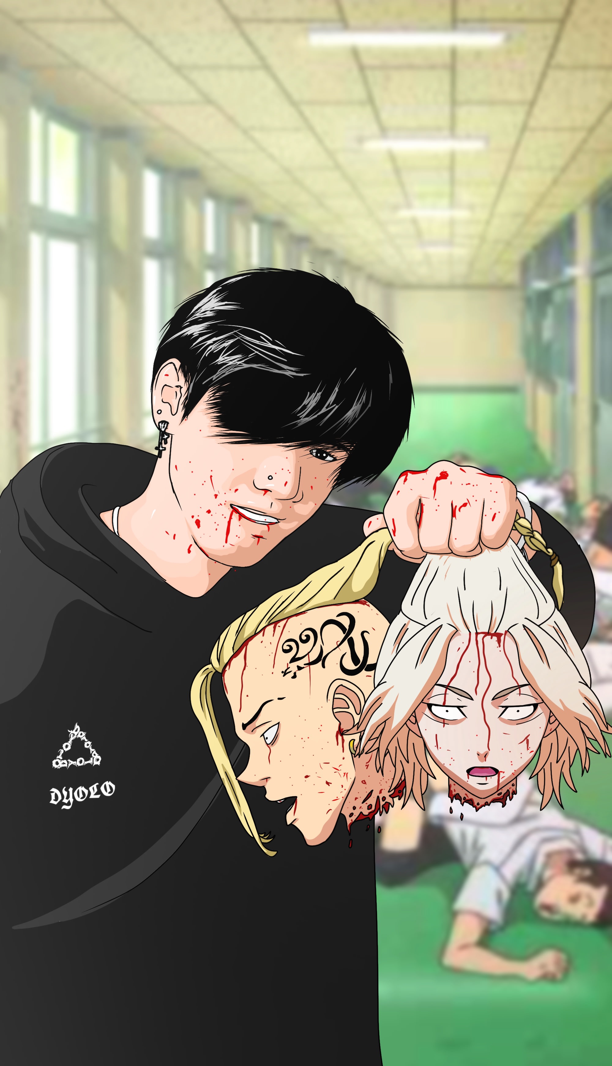 Turn you into a tokyo revengers anime character by Dyological | Fiverr