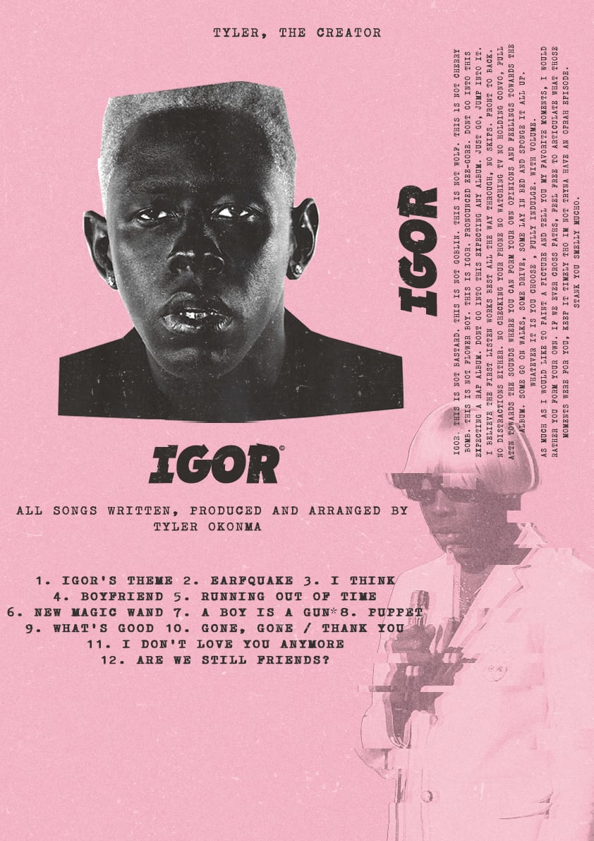 Igors Tracklist poster Poster for Sale by Gbendjoett