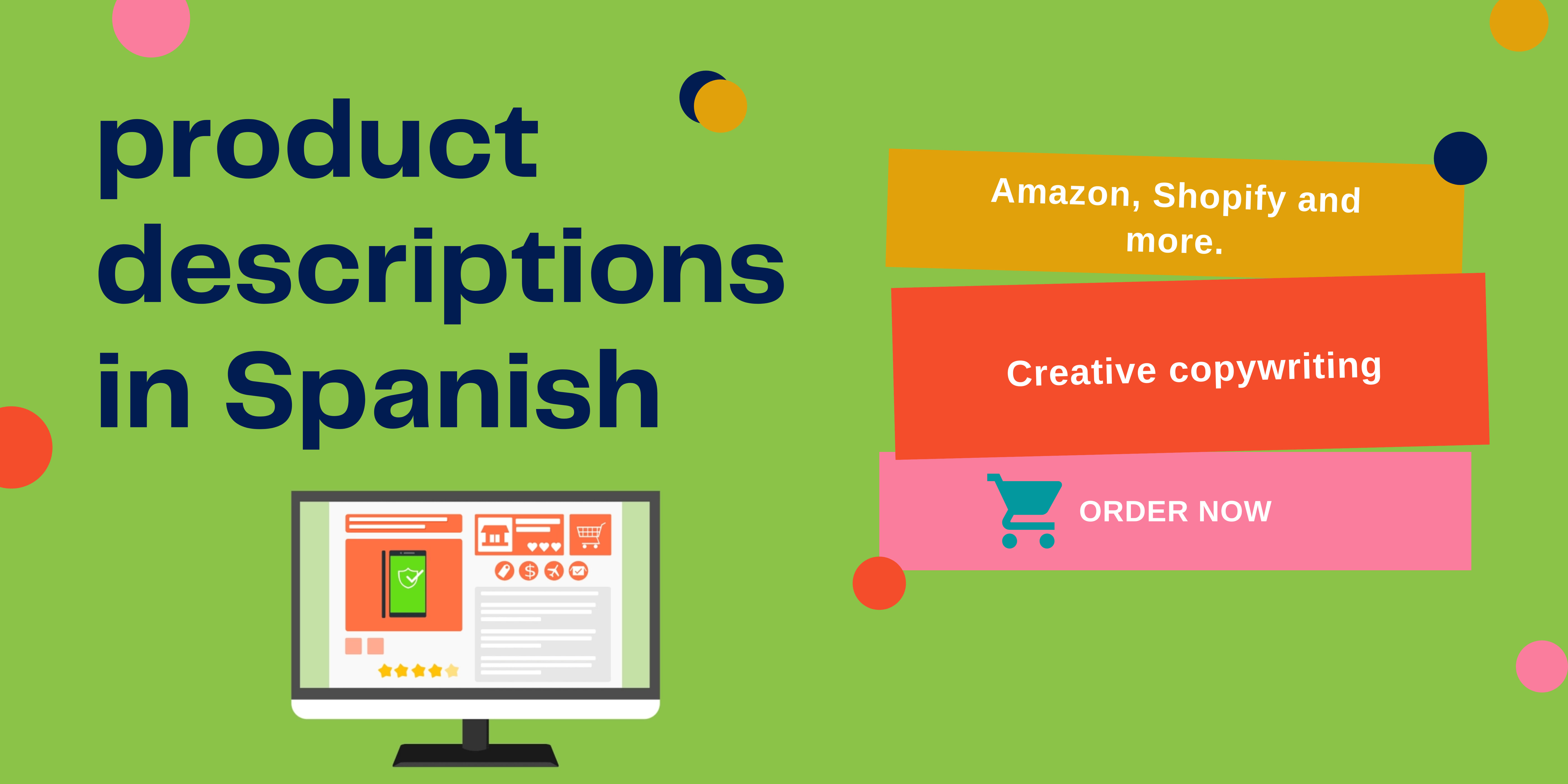 Escribir descripci n de productos de amazon en espa ol by