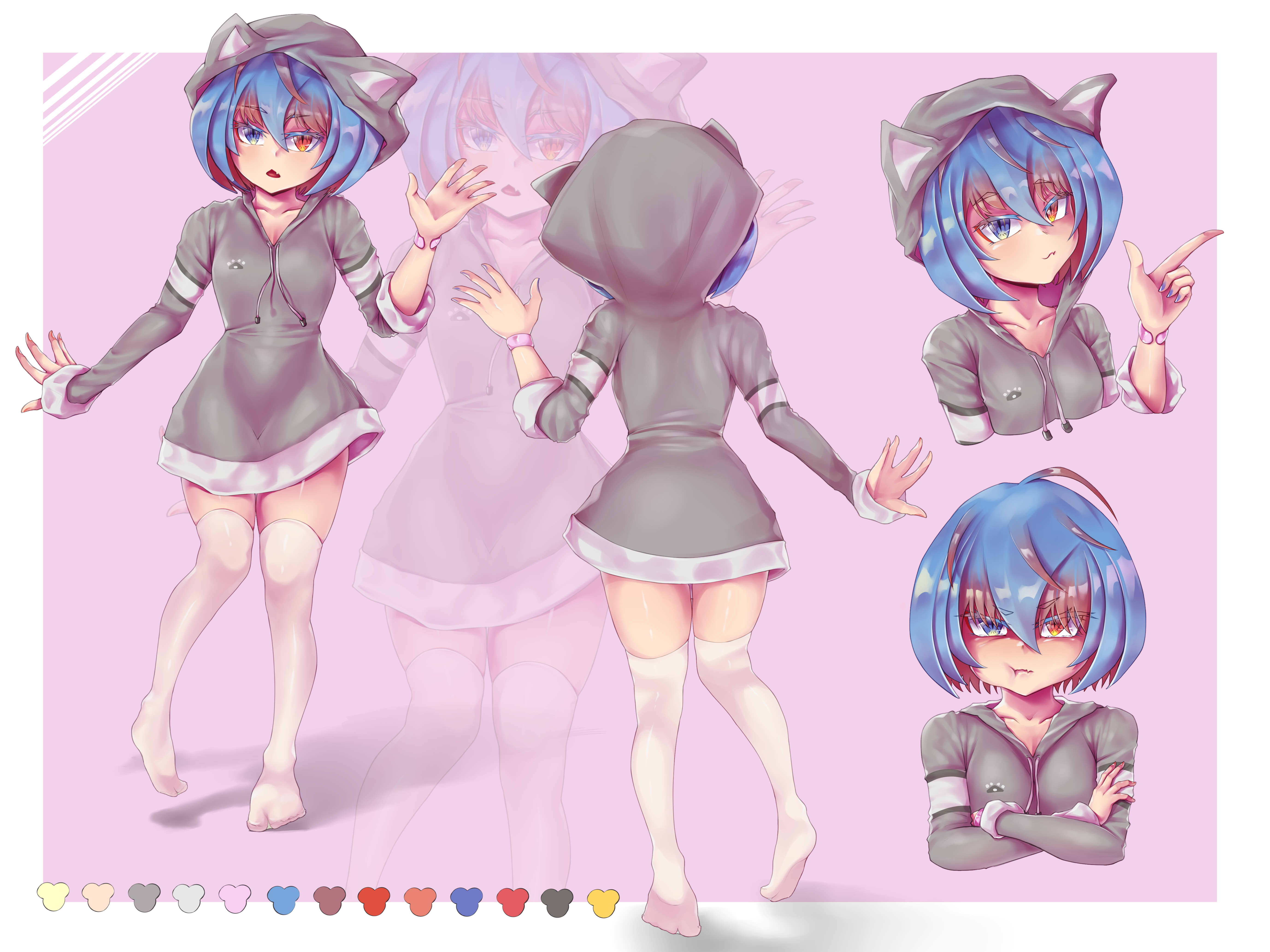 Premium AI Image | Trendy Anime Boy Character Turnaround Concept Art Sheet  Showcasing A Handsome Teen's Stylish Design