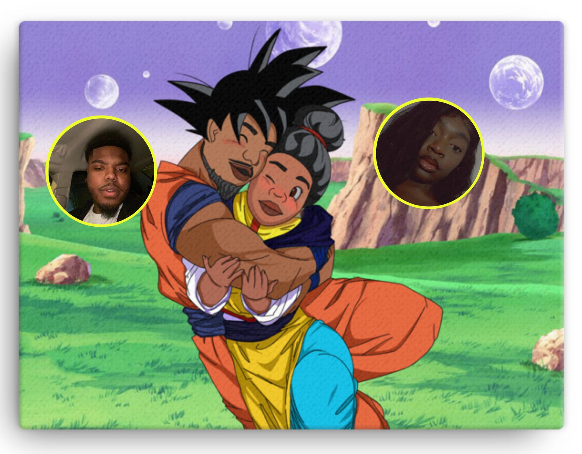 Custom I will draw or turn your photo into dragon ball z anime