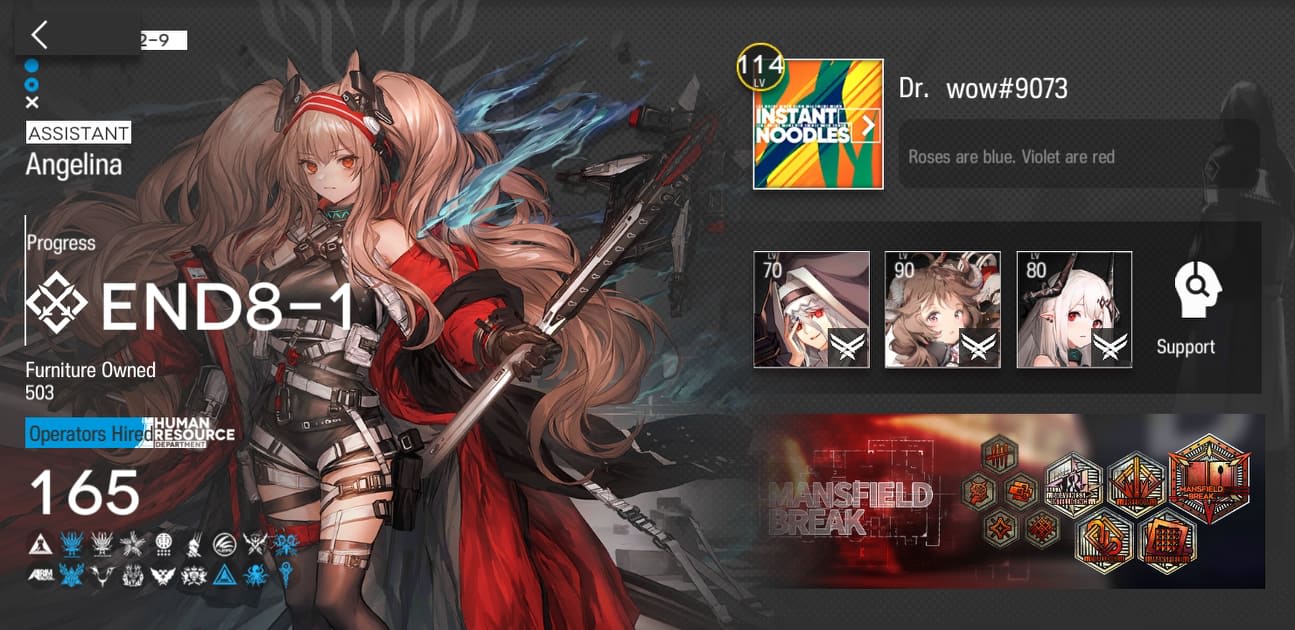 Play your arknights account for event or cc or daily play by Itsukamuya |  Fiverr