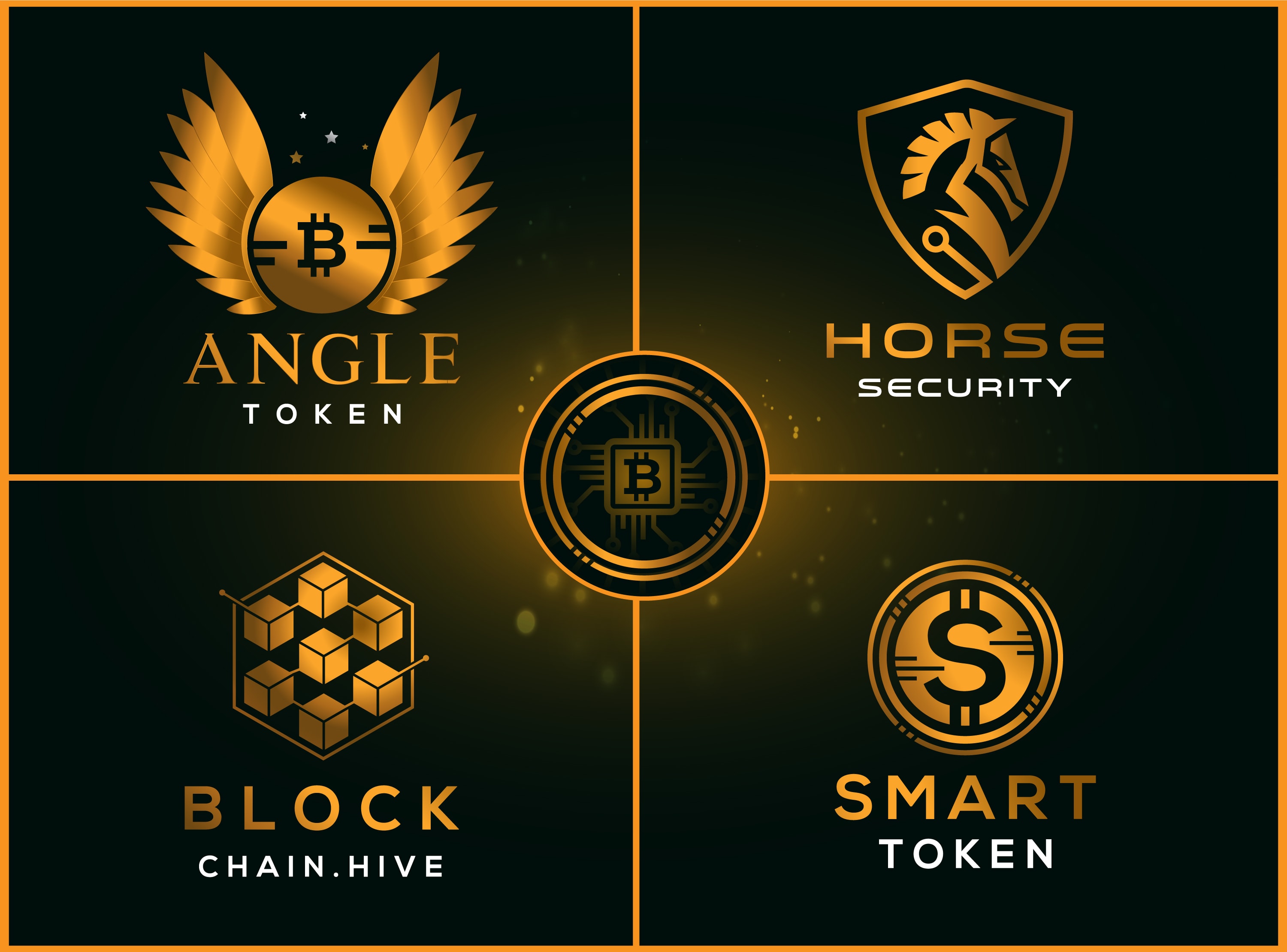 Design token, crypto, cryptocurrency, bitcoin, and coin logo by Asif_meazy  | Fiverr