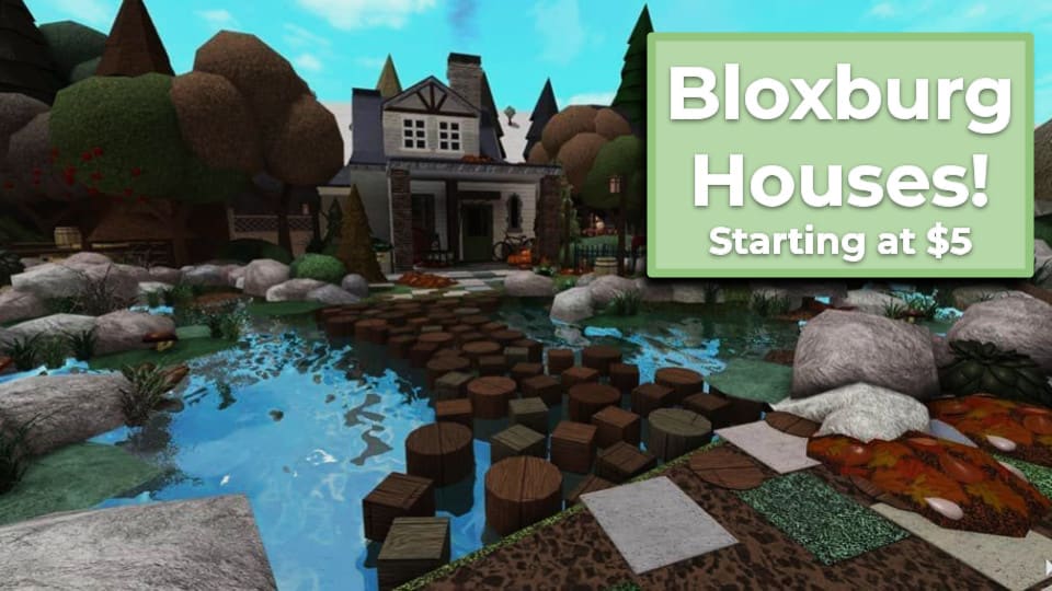 I will build roblox bloxbury house, bloxburg house builder, bloxburg masion  - FiverrBox