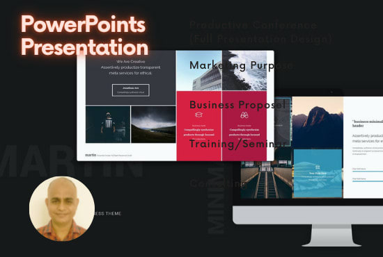 Design, powerpoint presentation, slide animation by Altaf218588 | Fiverr