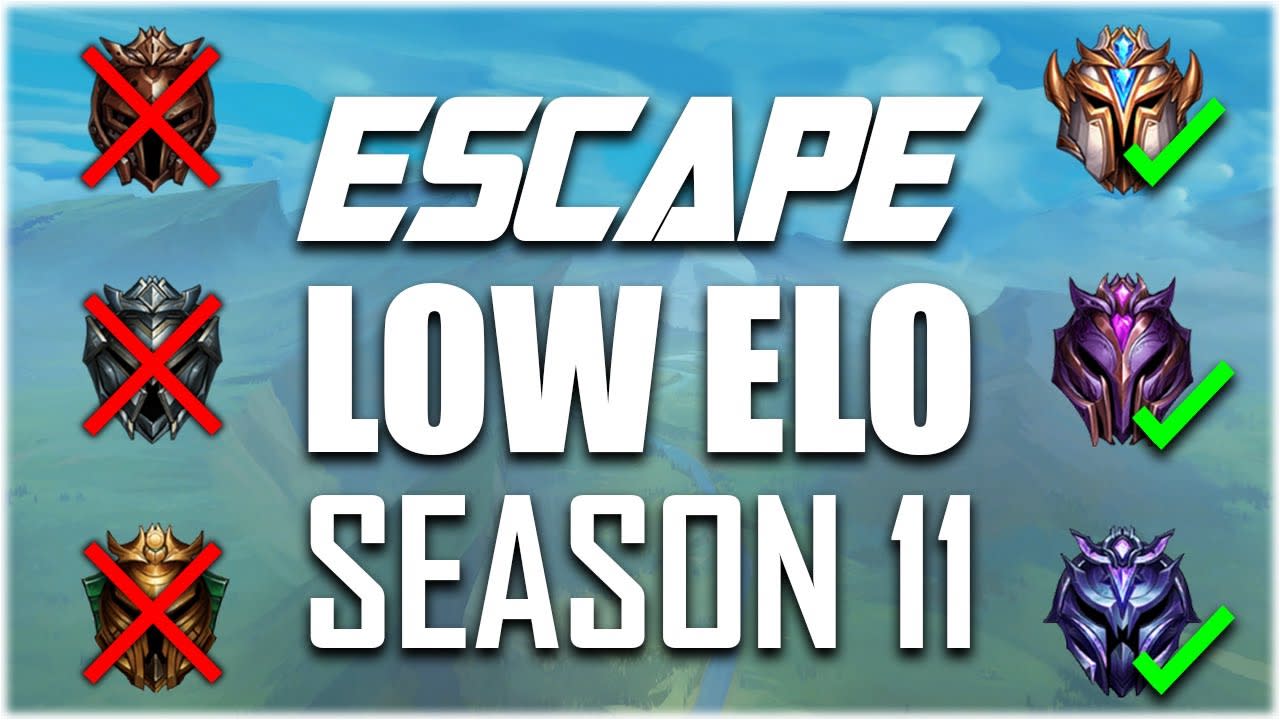 Escaping Low Elo in League of Legends