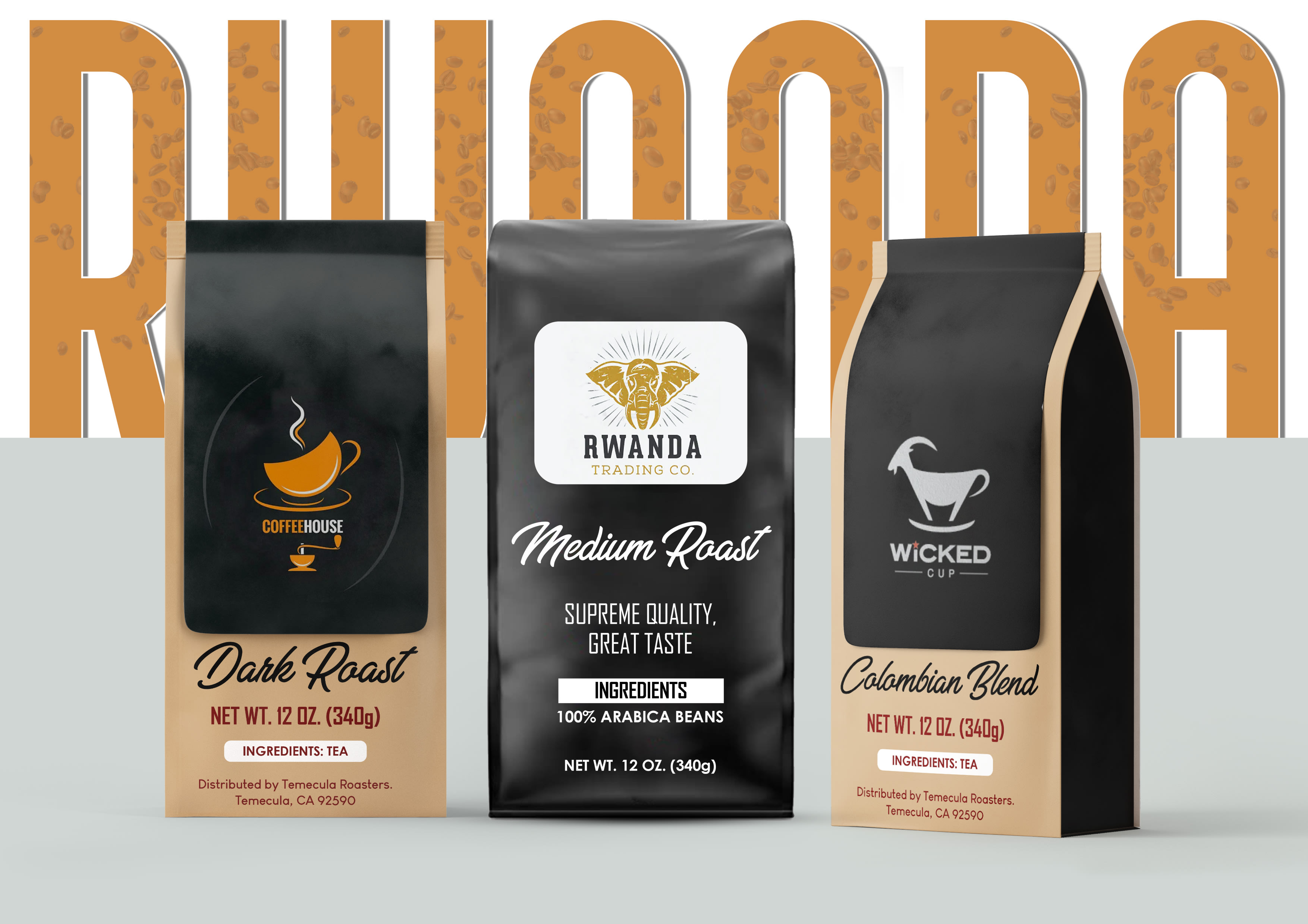 √ 24+ Label Kemasan Kopi Desain Elegan dan Unik ONPOS