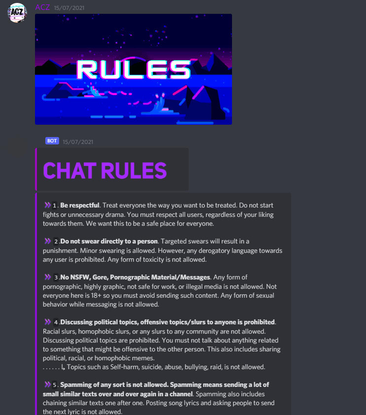 Discord dividers  Discord, Discord server rules ideas, Discord server  roles ideas