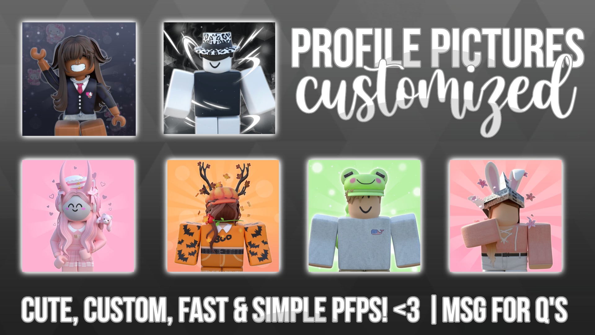 Roblox Render  Roblox animation, Cute profile pictures, Cute