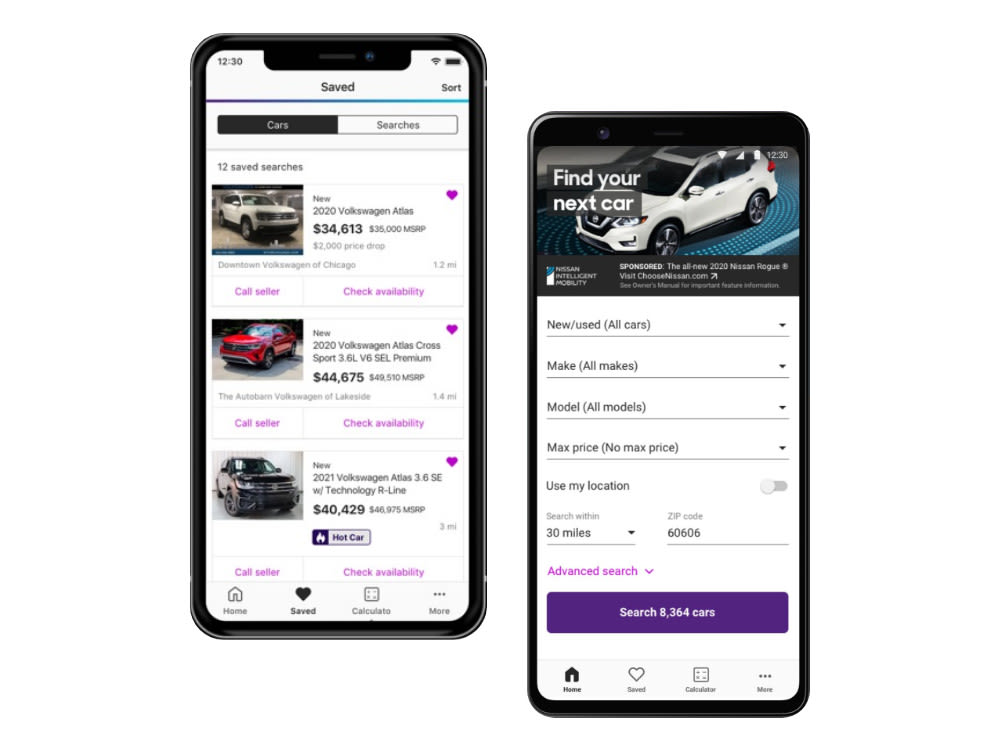 Develop an app to shop new and used cars, vehicle buy or sell app