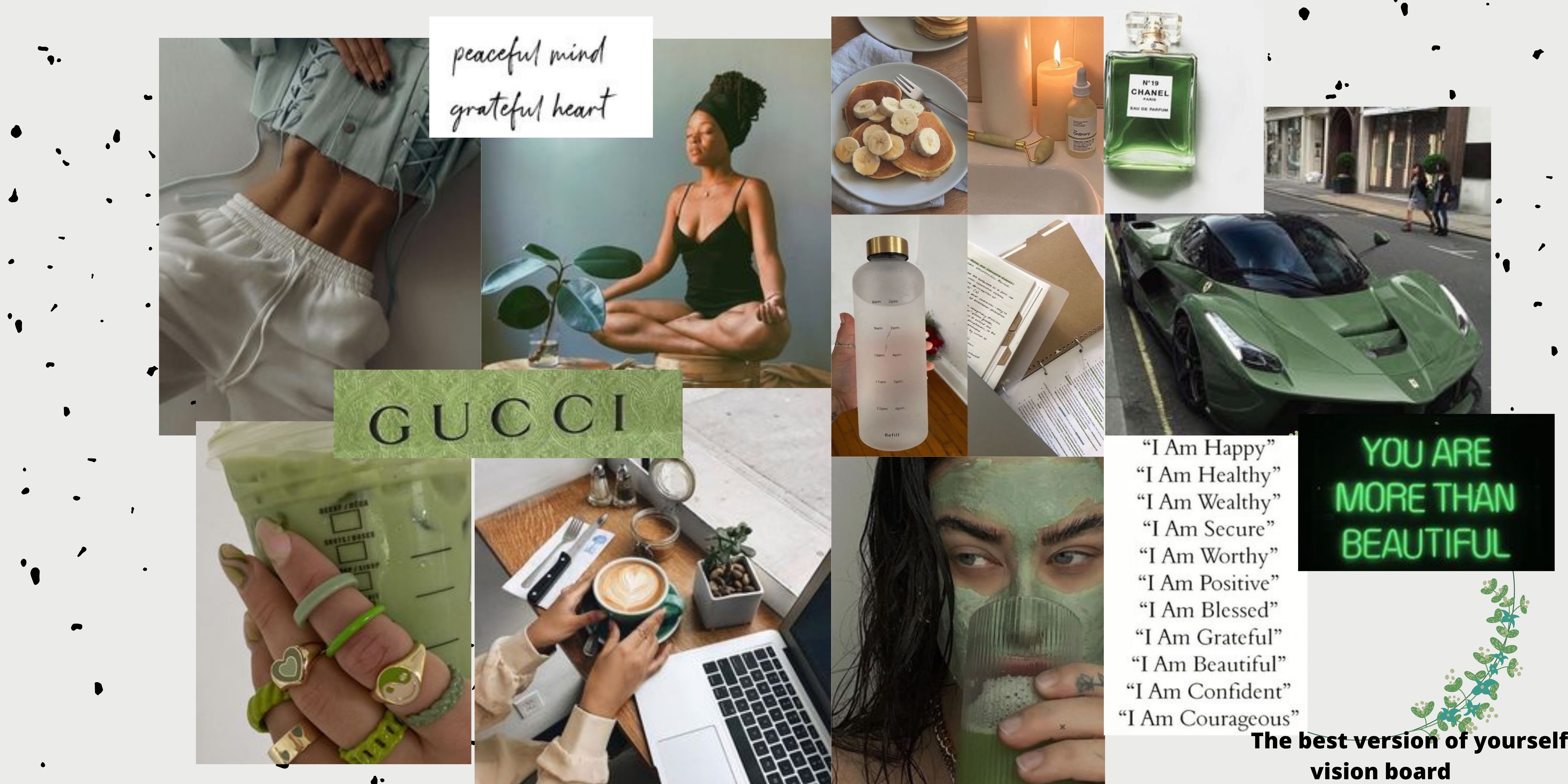 Create An Aesthetic Vision Or Mood Board To Achieve Your Goals By Mish Aesthetic Fiverr