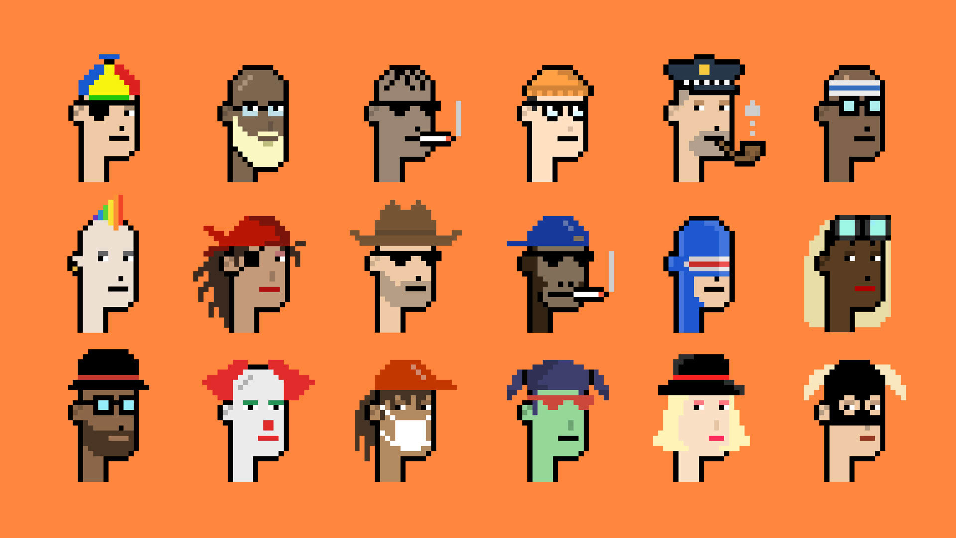 Crea un avatar nft cryptopunk o pixel per te