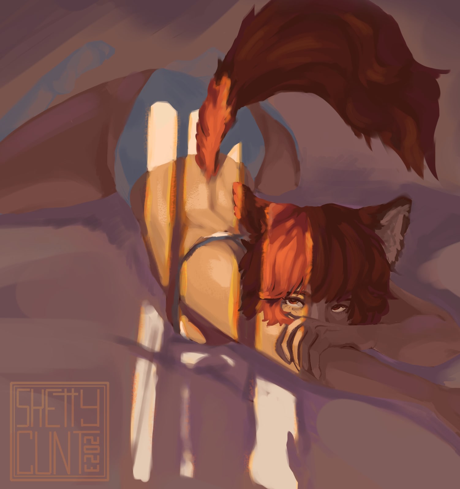 Draw nsfw art of your original characters by Spaghetimapeti | Fiverr