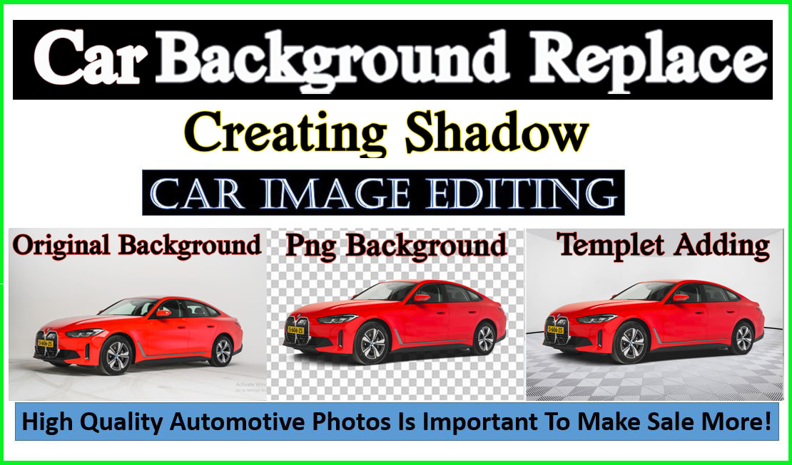 Car background deals for editing