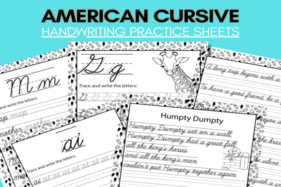 Cursive Handwriting Worksheets 