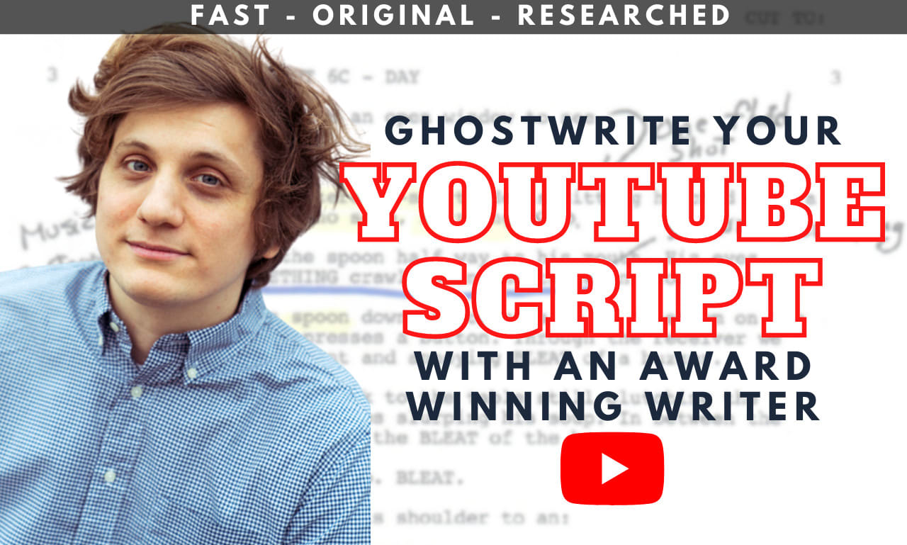 Write original, funny, researched youtube scripts by Sam_makes_stuff |  Fiverr