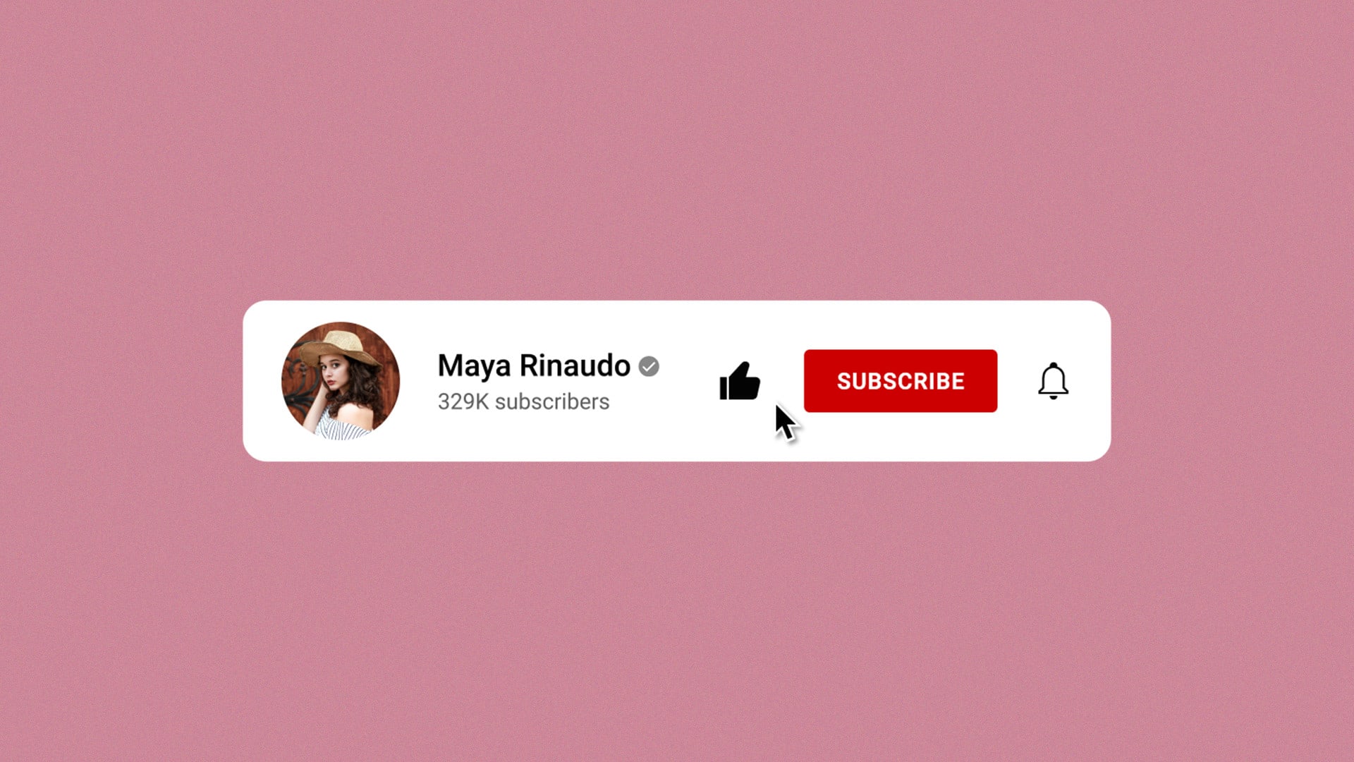 Make an animated youtube subscribe button by Stanislavmaksup | Fiverr