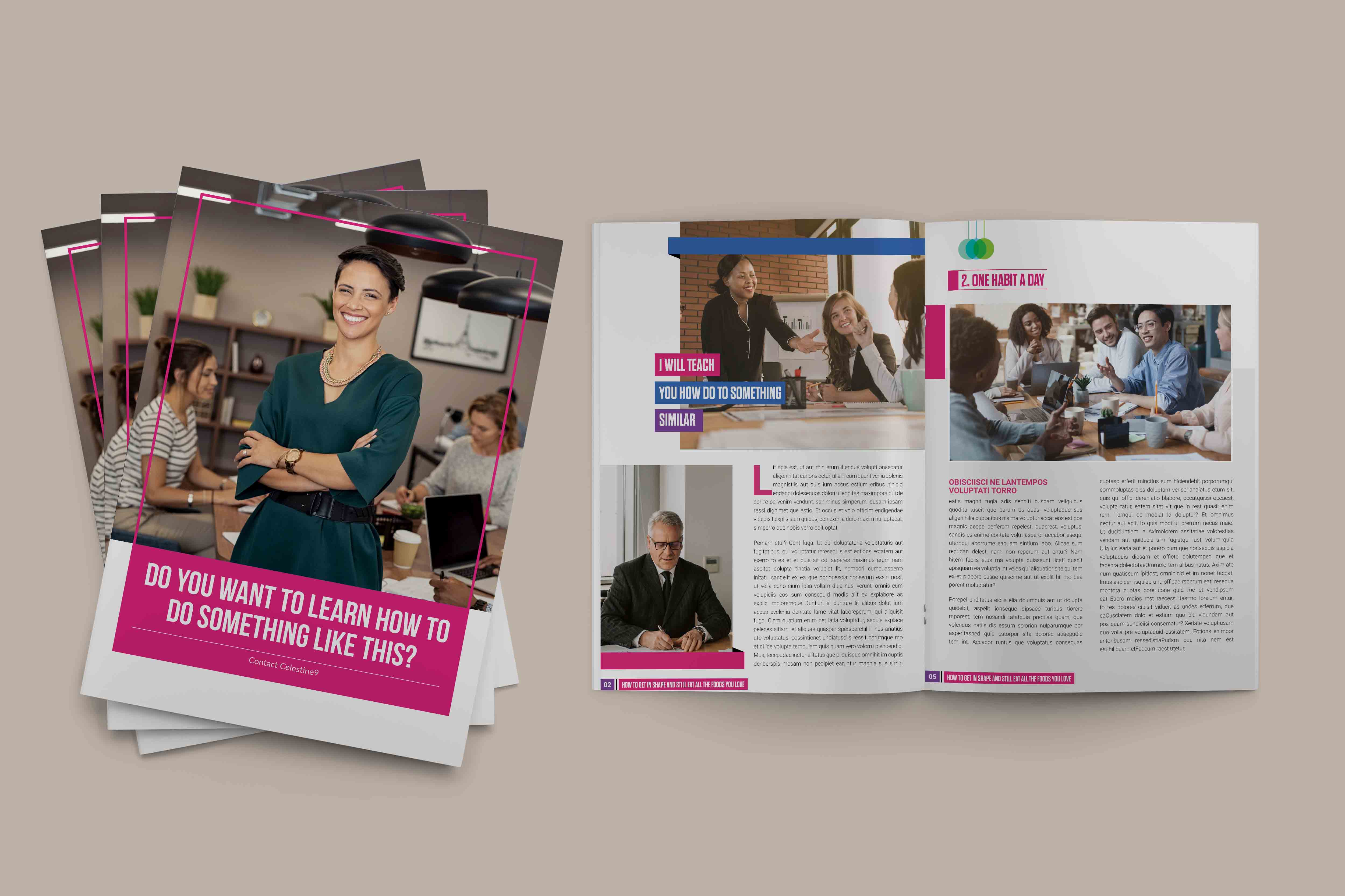 Teach the basics of adobe indesign by Celestine9 | Fiverr, image size:5000x3333