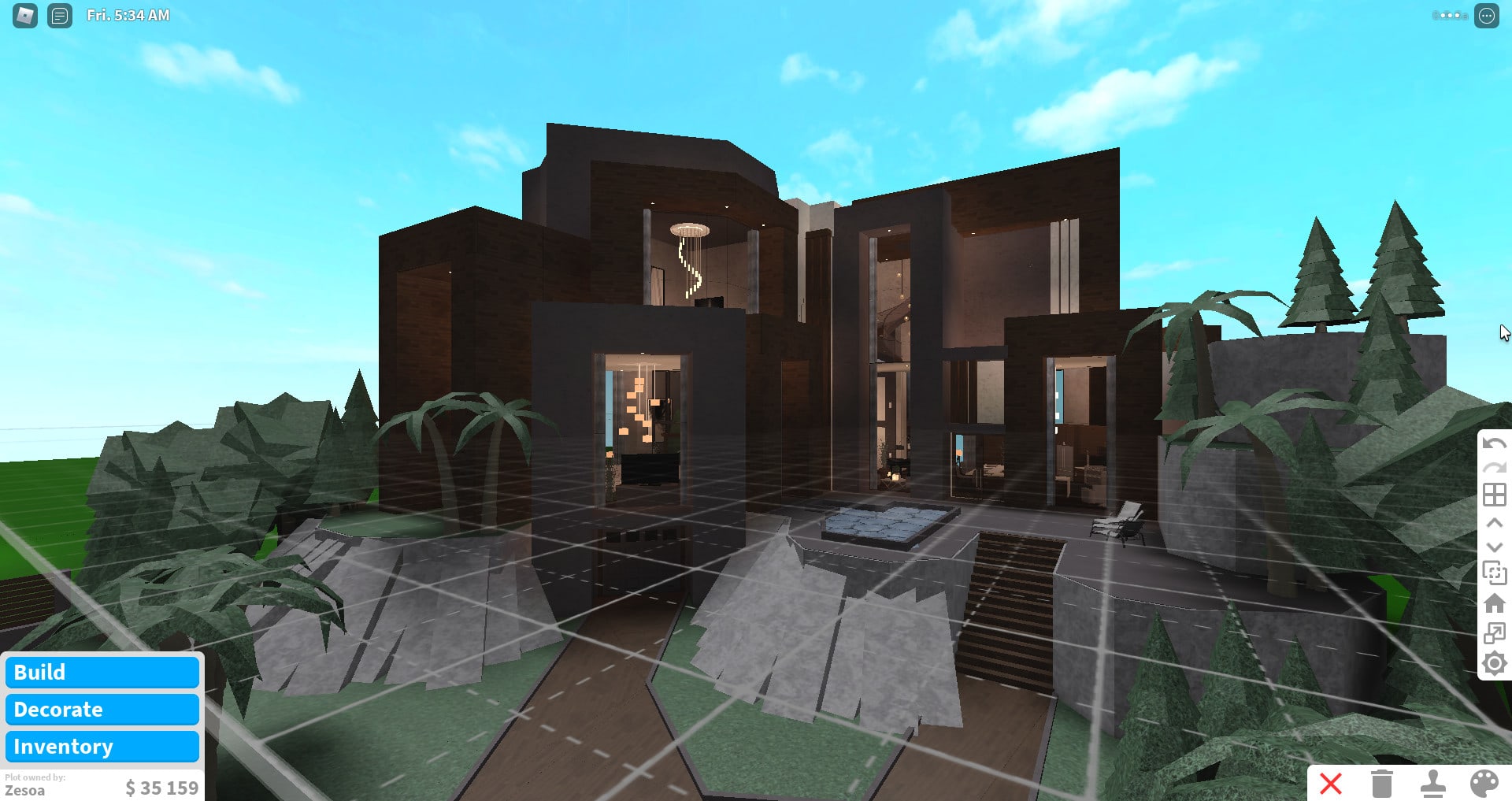Build you a house from a speed build in roblox bloxburg by Blisscore_