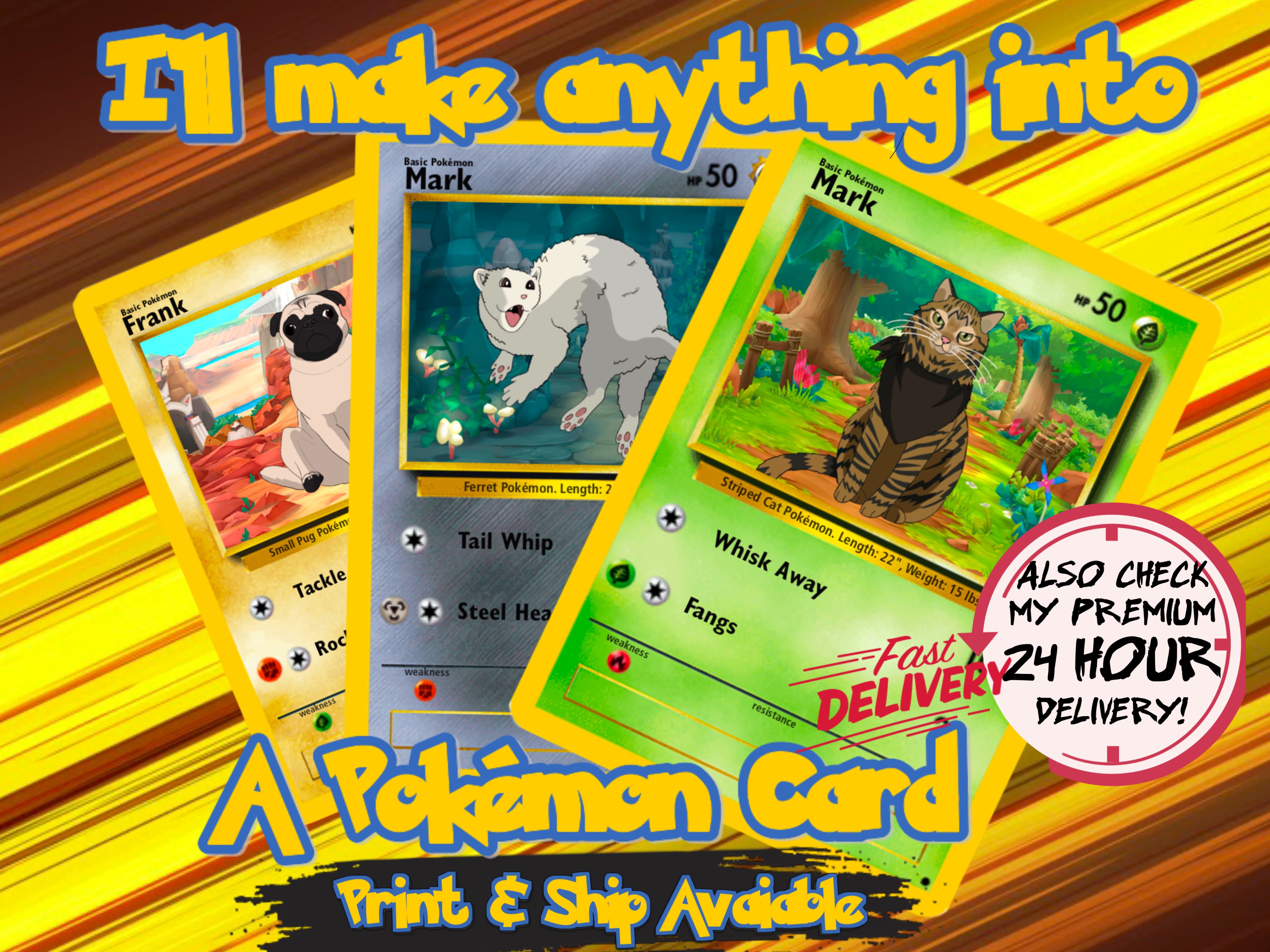 Pikachu Illustrator Card! Custom Made!