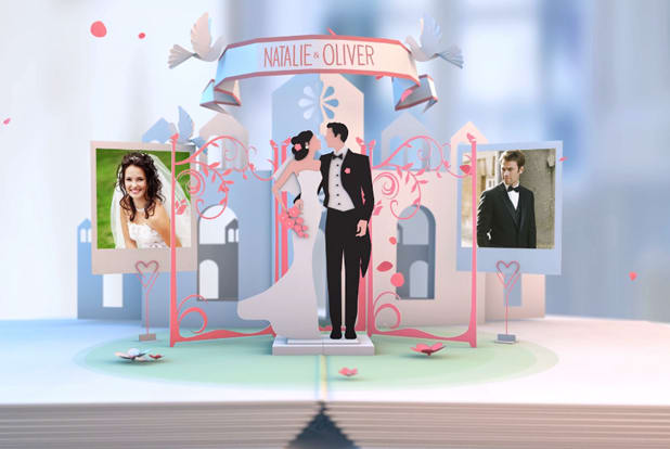 Create wedding pop up album video by Wedding_videos | Fiverr
