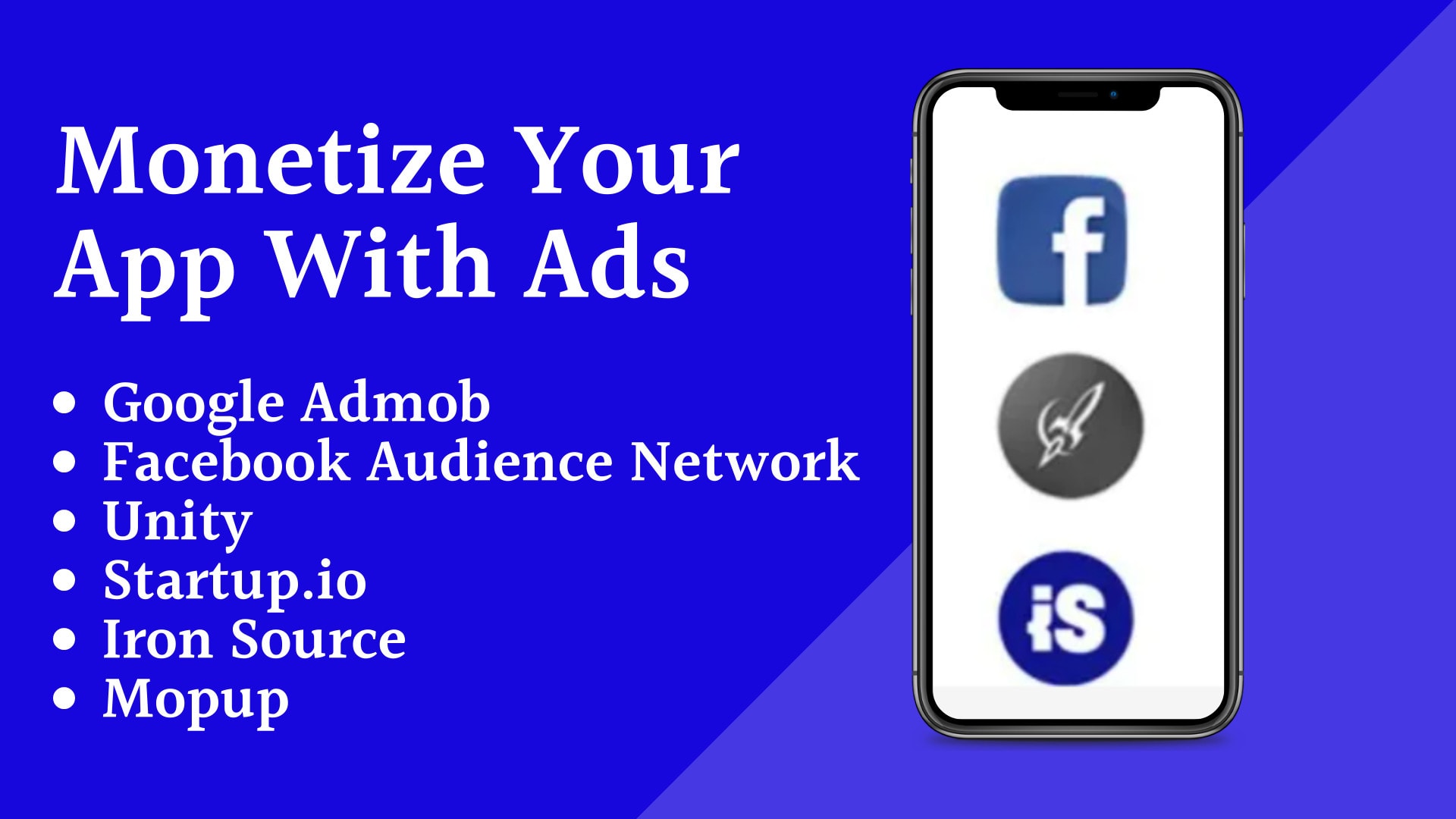Integrate admob ads facebook or any types of ads in android app by  Pankajkcodes | Fiverr