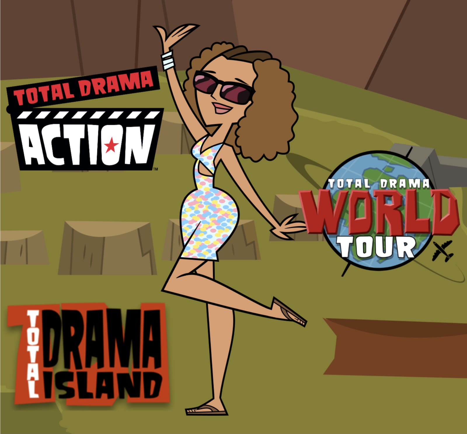 Total Drama Action  Animated cartoon characters, Total drama island,  Cartoon