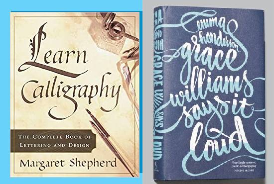 make your book or ebook cover with hand lettering art