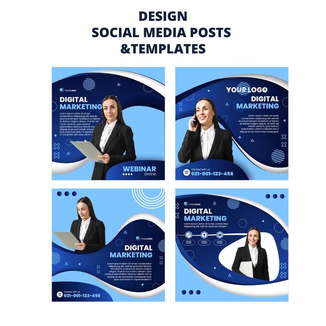 Design Professional Social Media Posts Canva Templates for Your Brand