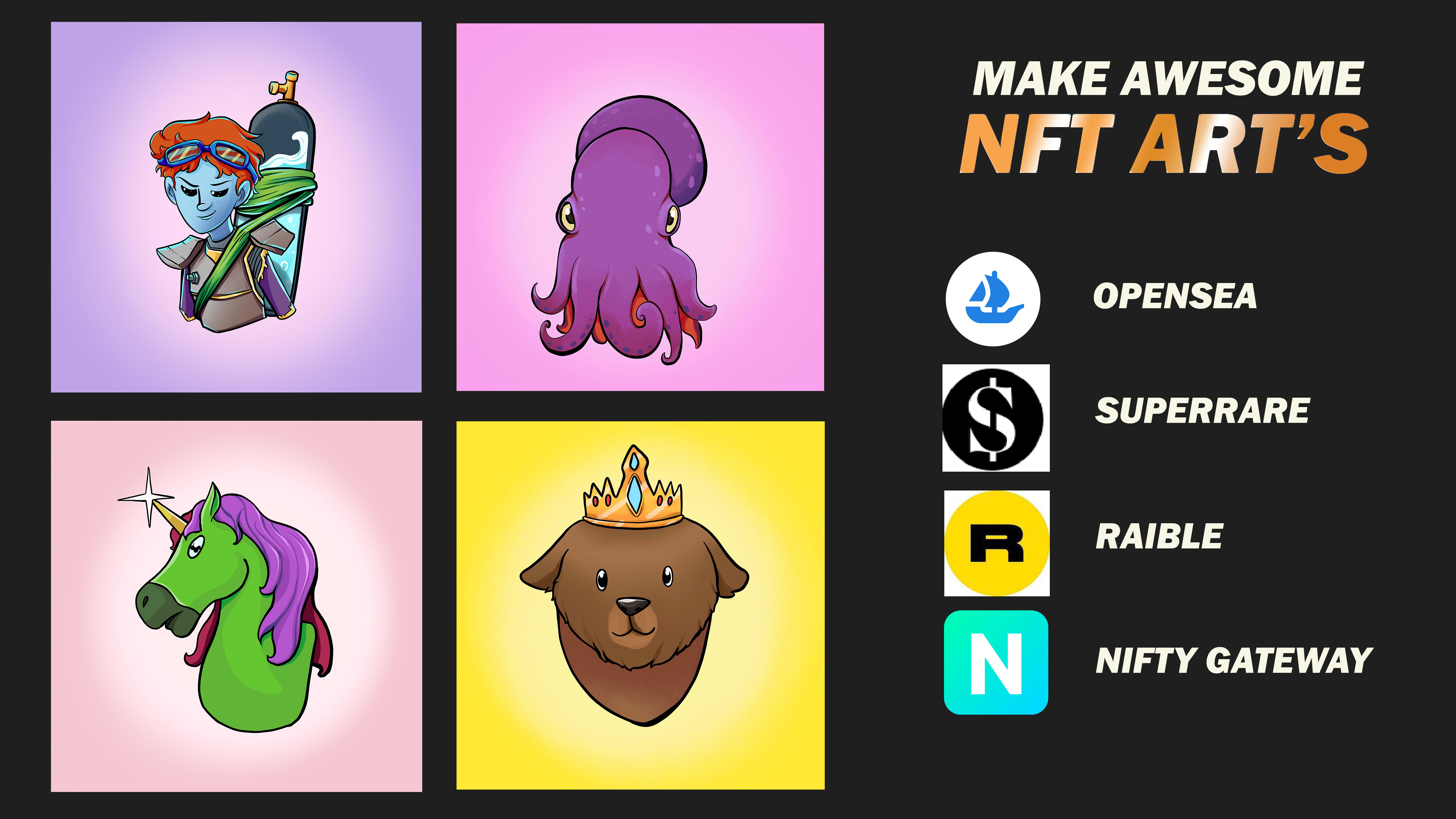 Ein nft-kunstwerk erstellen, das du als sammlerstück verkaufen kannst