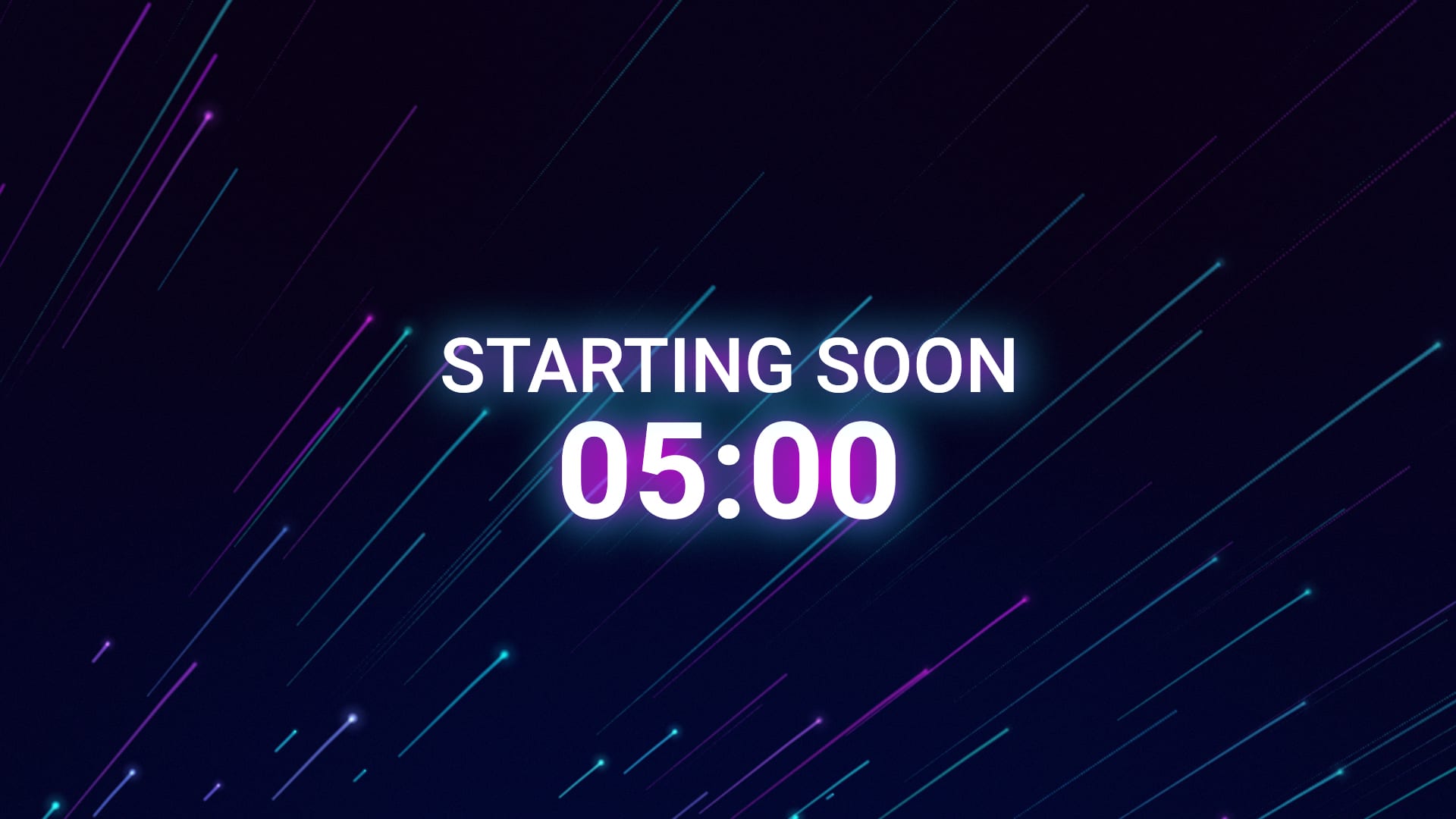 how to create a livestream countdown timer 