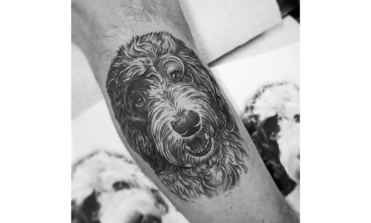 Celtic Wolf  Dog Tattoos  Tagged irish wolfhound  LuckyFish Art
