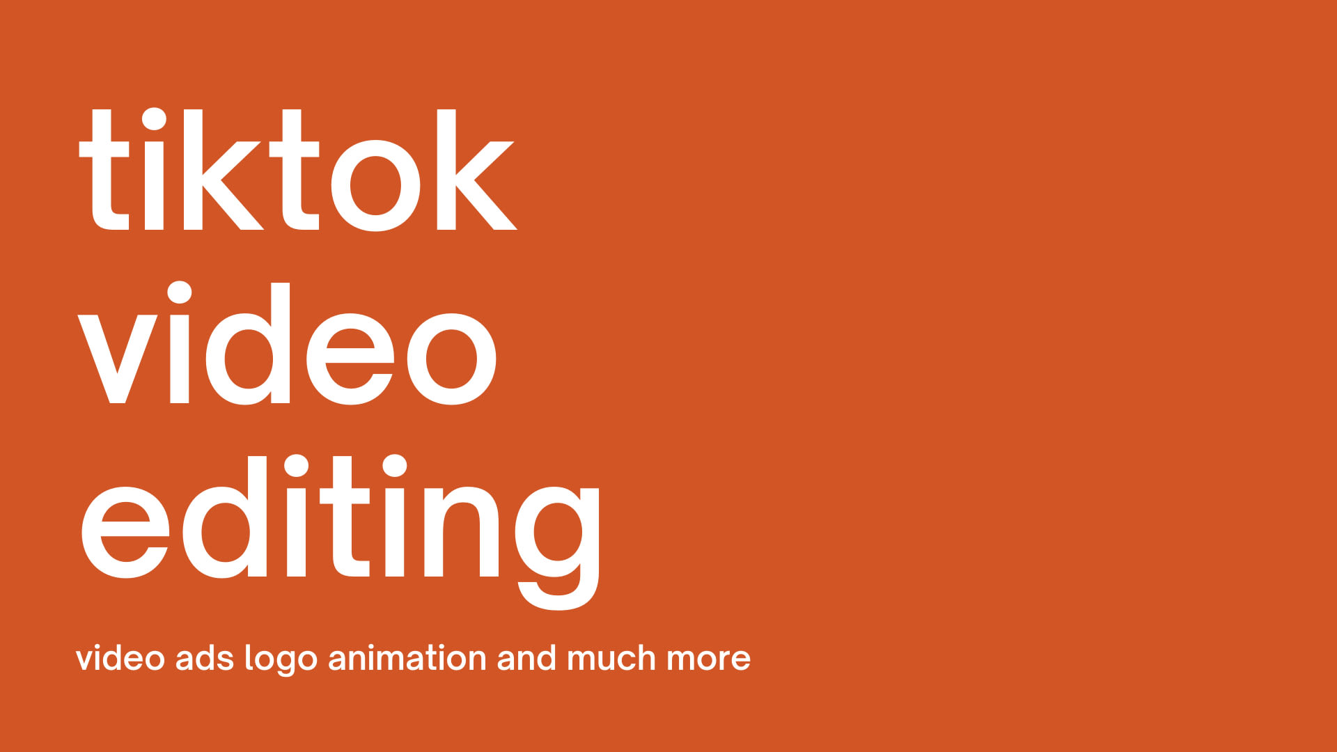 Tiktok video editing and short video ads by Javedahmed678 | Fiverr