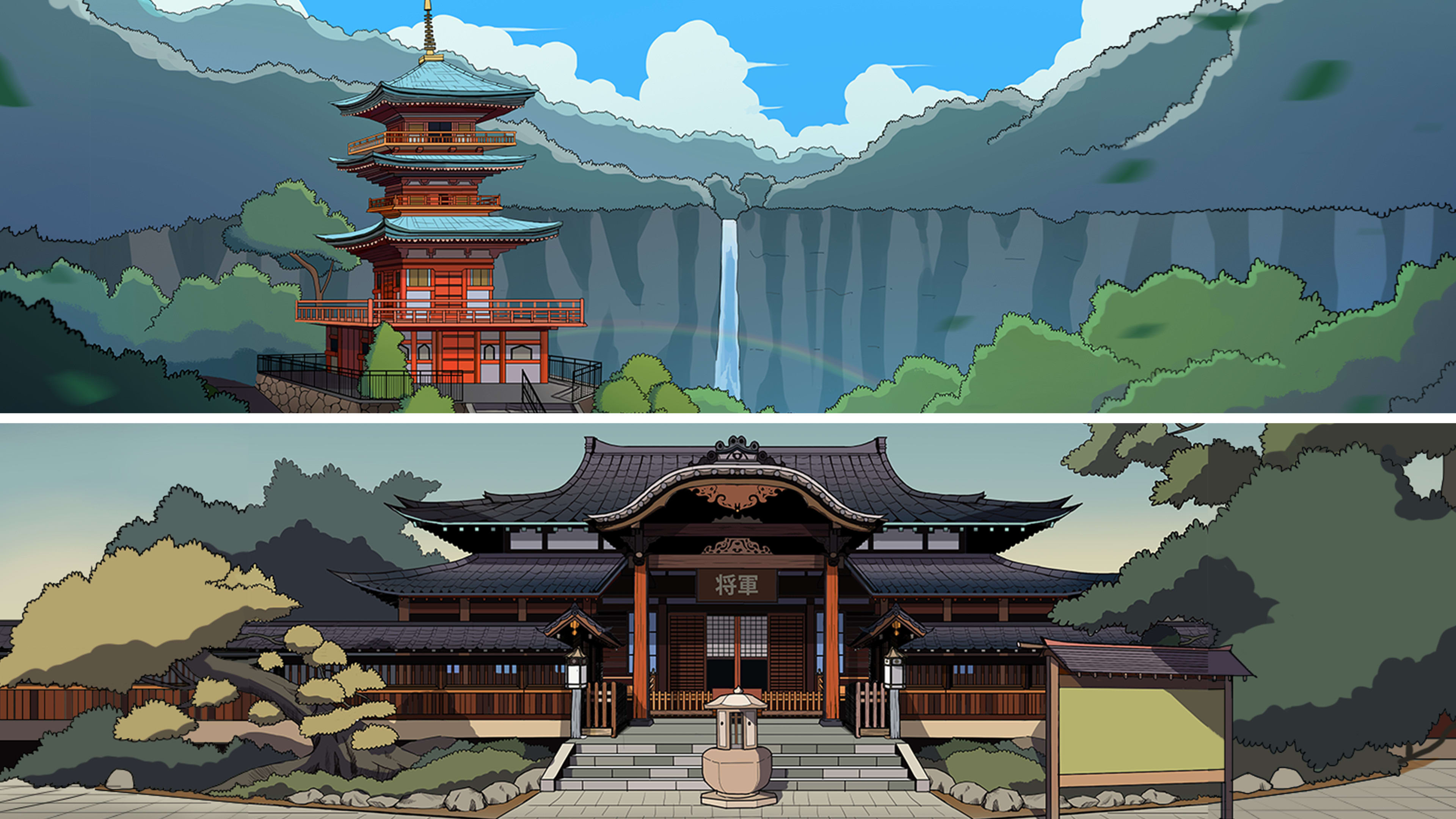 Anime temple 1080P, 2K, 4K, 5K HD wallpapers free download | Wallpaper Flare